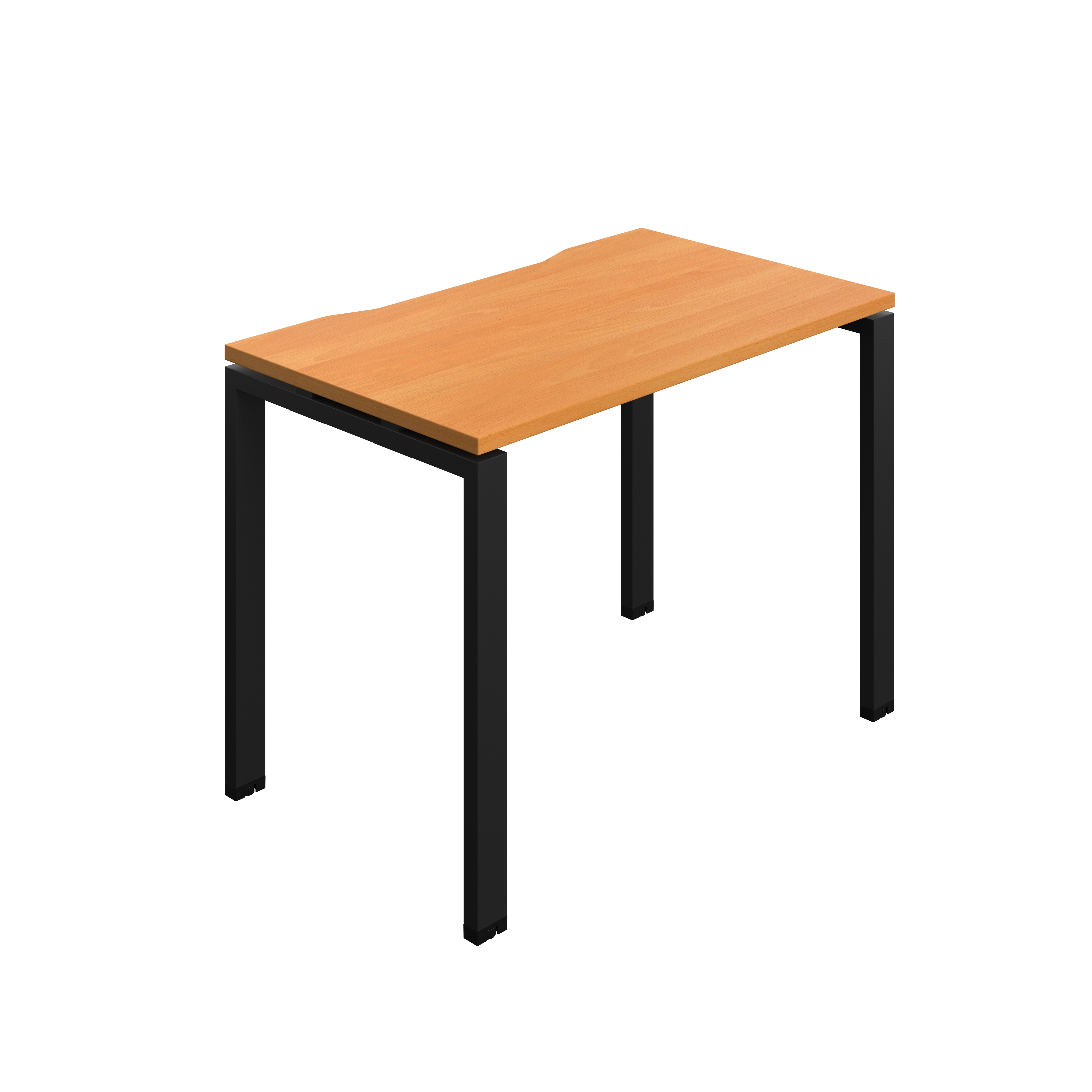 Synergy Bench with Cut Out: 1 Person (FSC) : Goal Post Leg : 1000 | 600 | Unlimited/Black