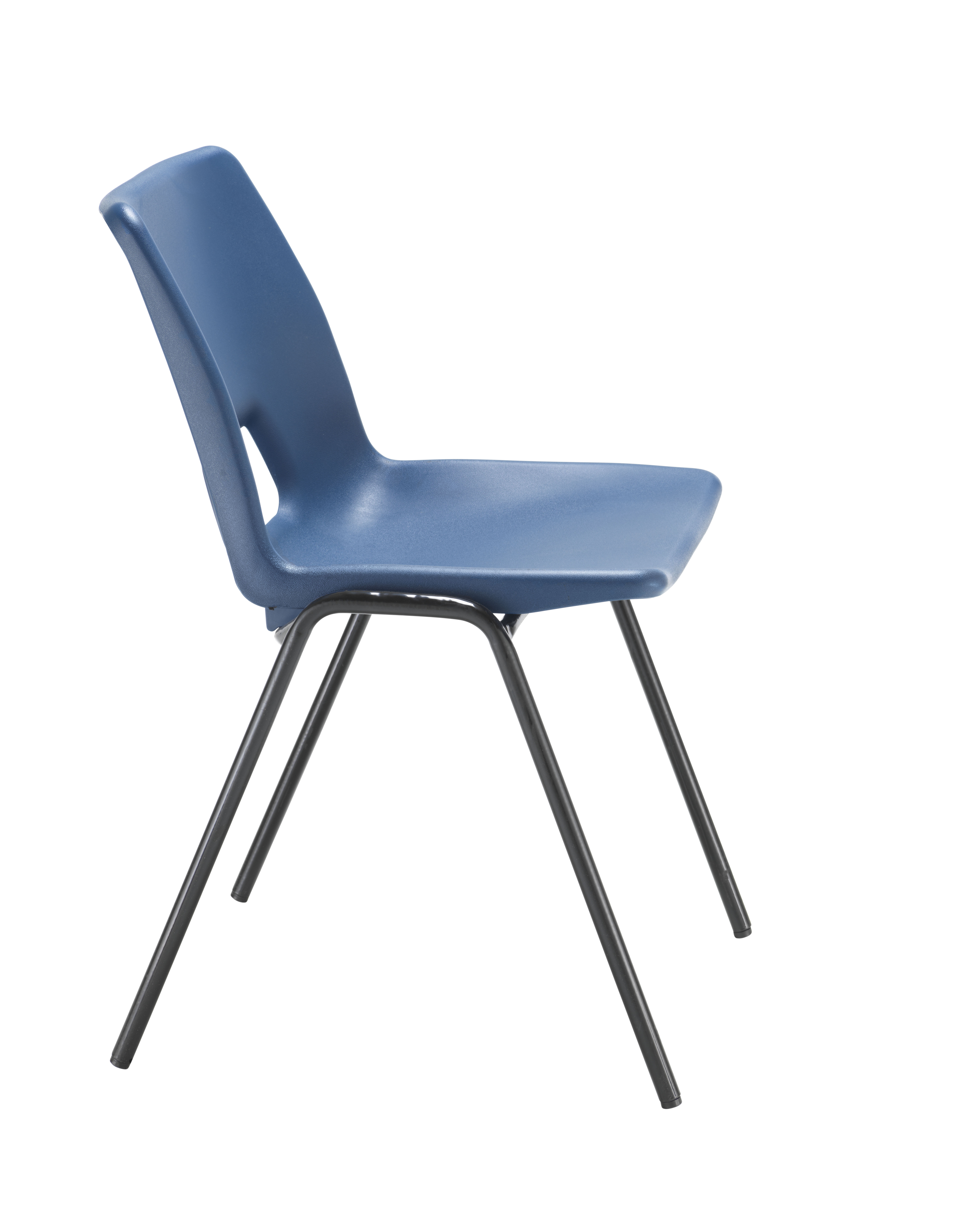 Economy Polypropylene Chair | Blue thumbnail 4