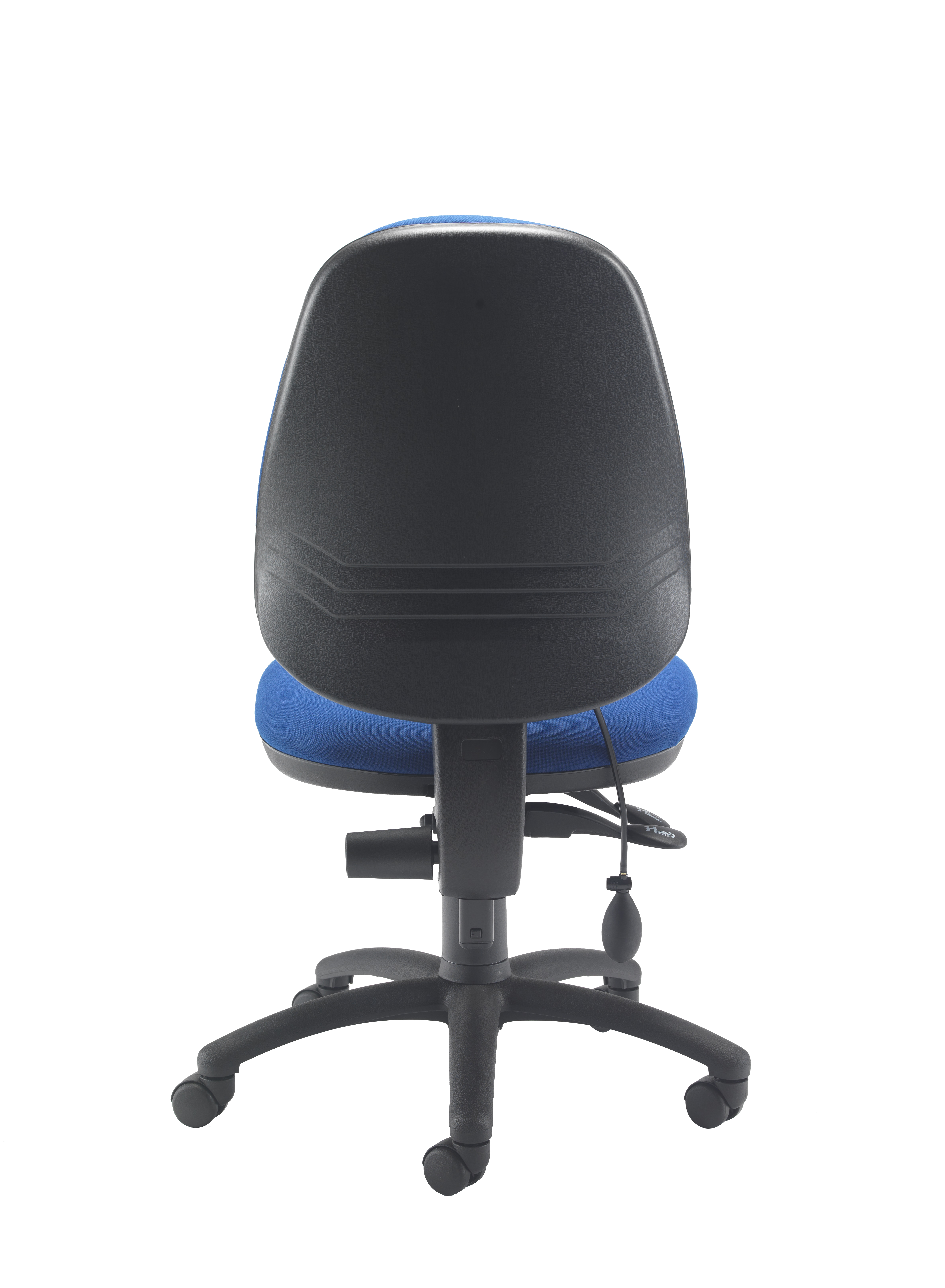 Calypso Ergo 2 Lever Office Chair with Lumbar Pump | No Arms | Royal Blue thumbnail 5