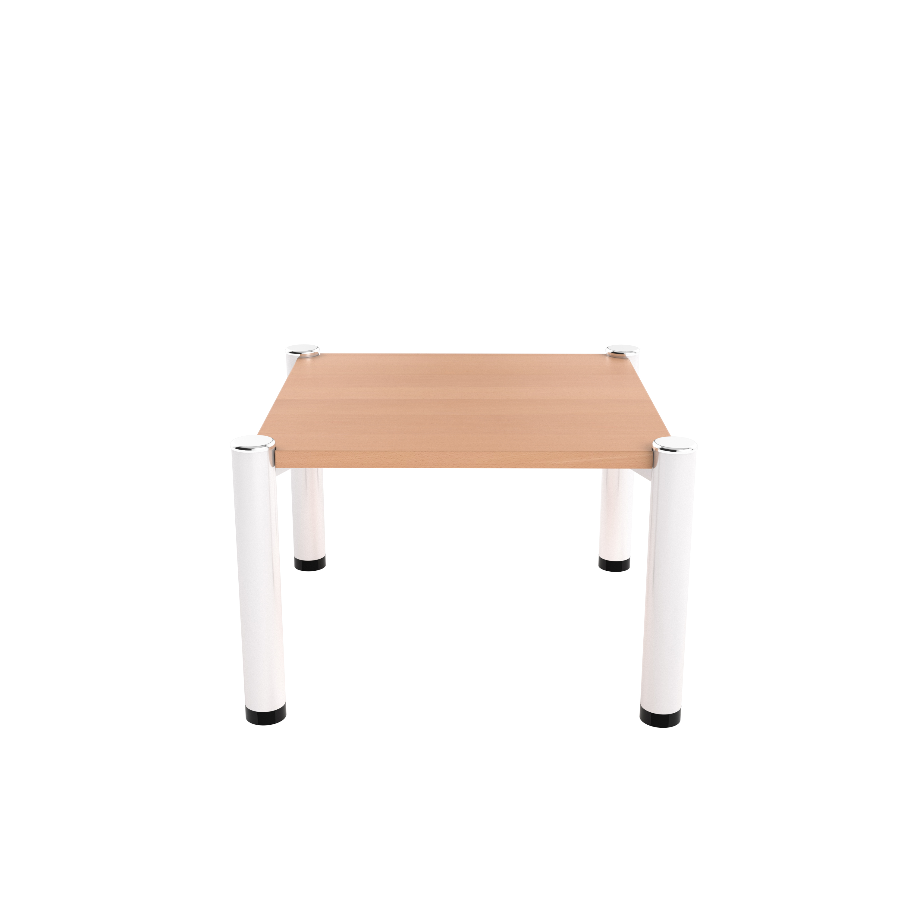 Reception Square Coffee Table (FSC) | Beech/Silver thumbnail 2