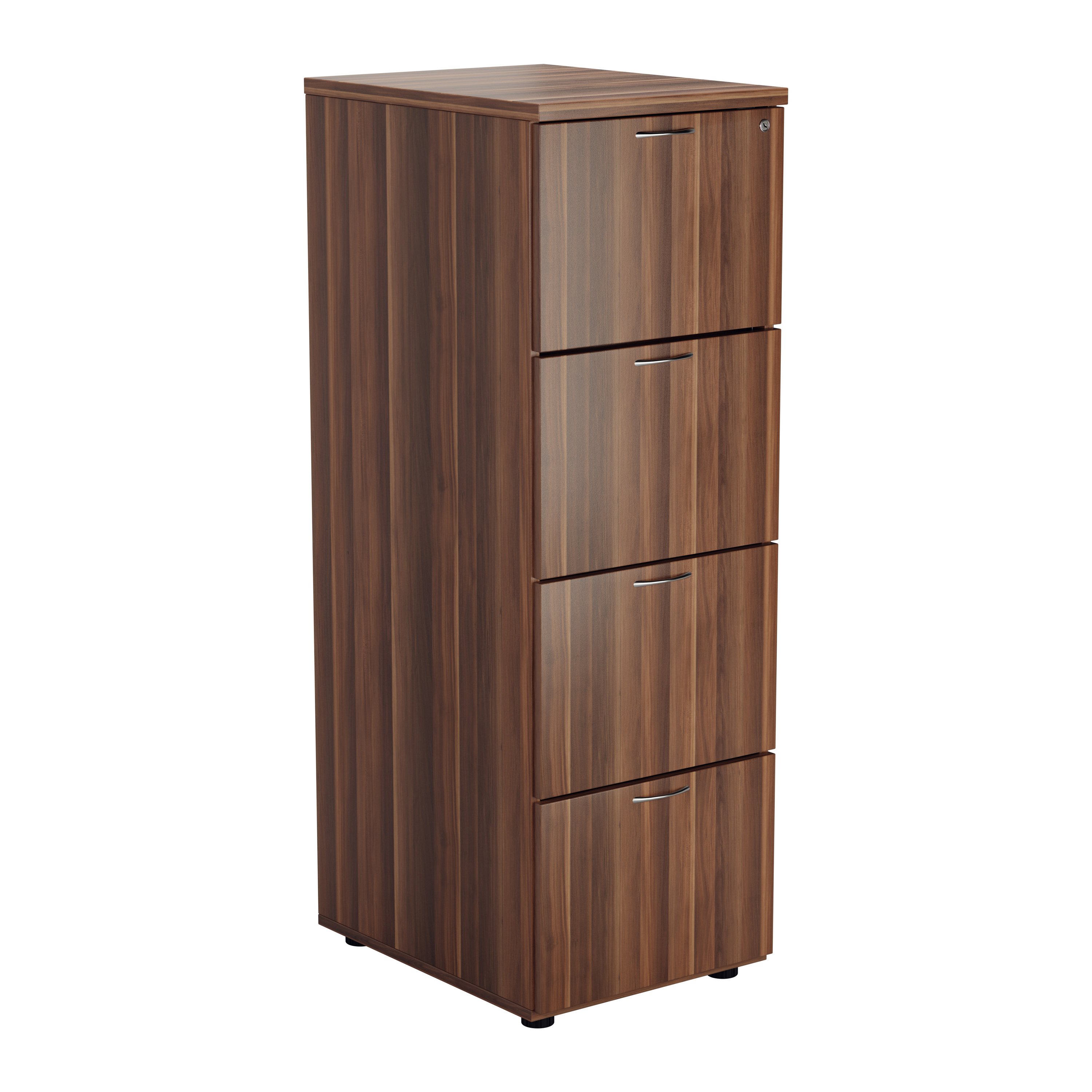 Essentials+Filing+Cabinet+4+Drawer+%28FSC%29+Dark+Walnut