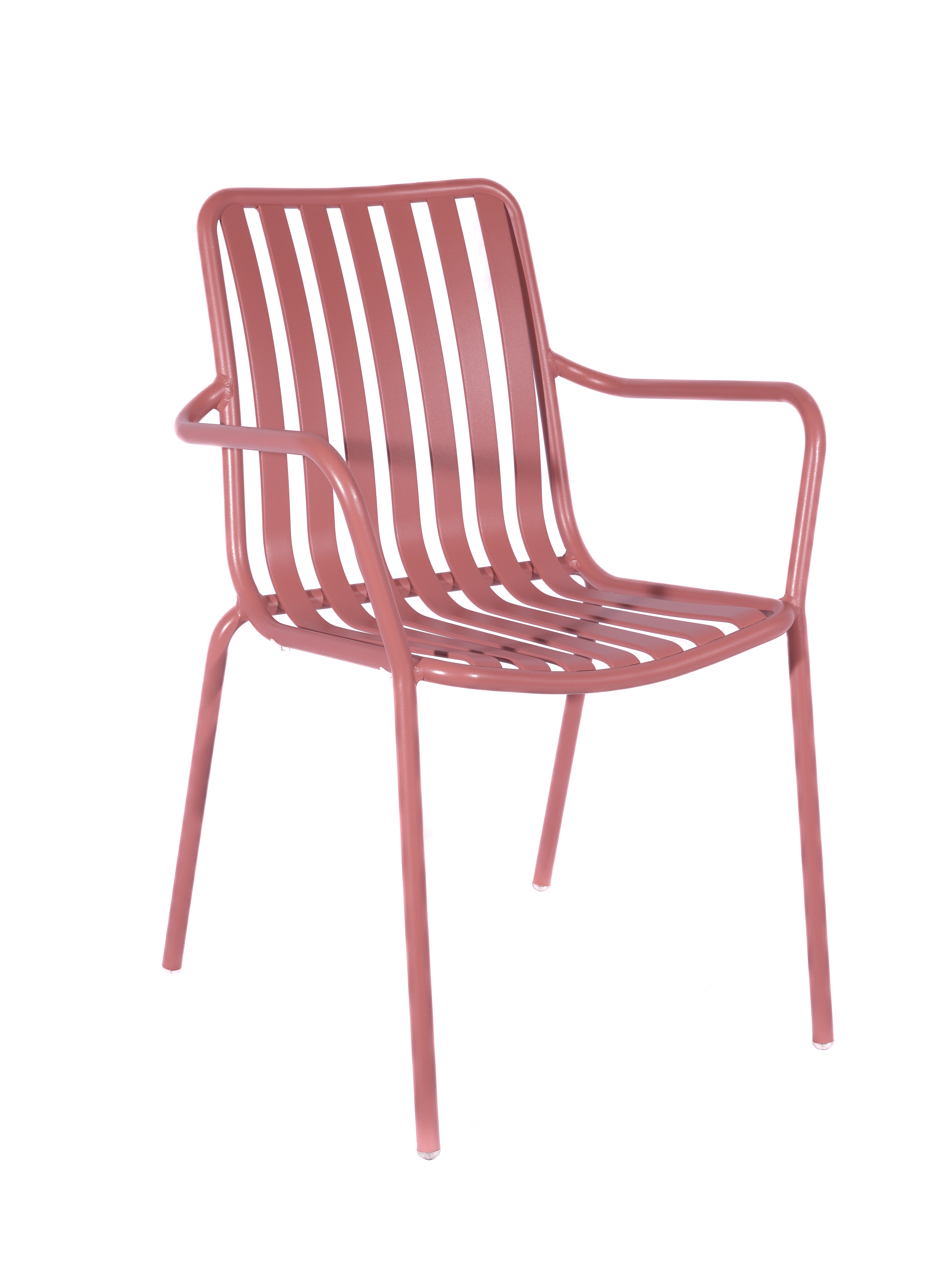 Breeze Aluminium Armchair | Standard | Brick Dust