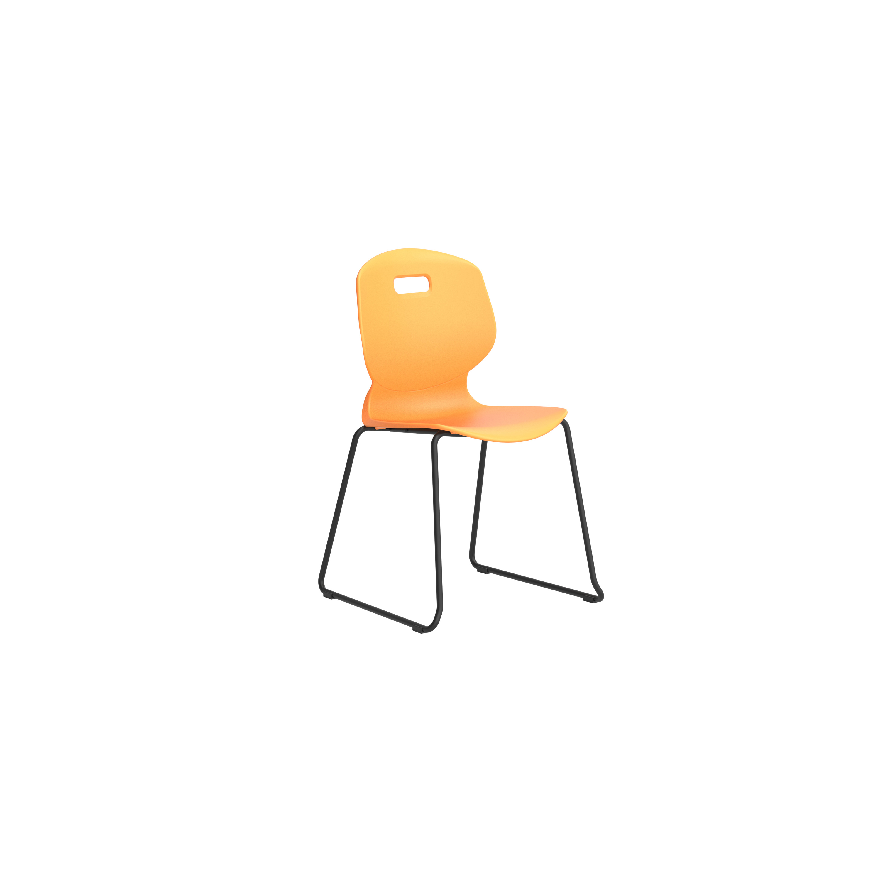 Titan+Arc+Skid+Chair+Size+6+Marigold