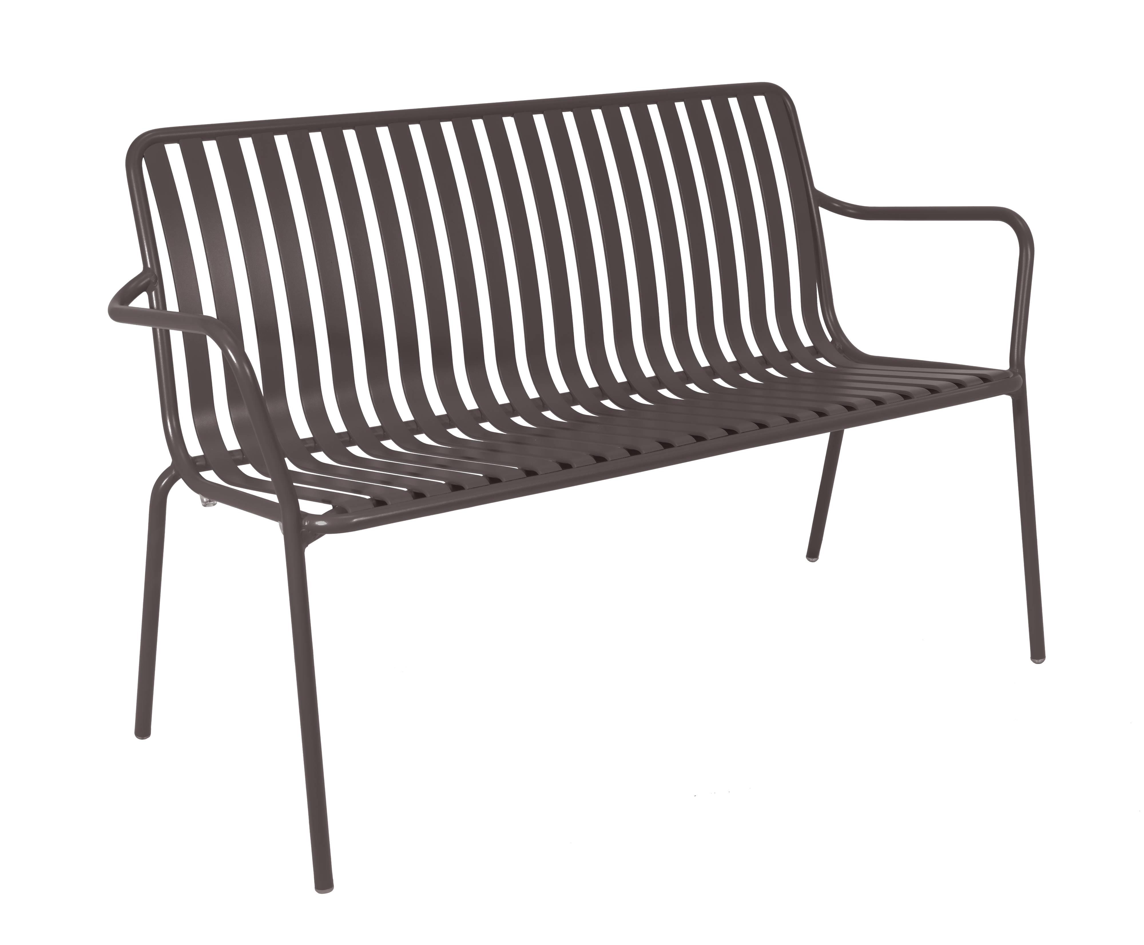 Breeze Aluminium 2 Seater Armchair Bench | Standard | Charcoal