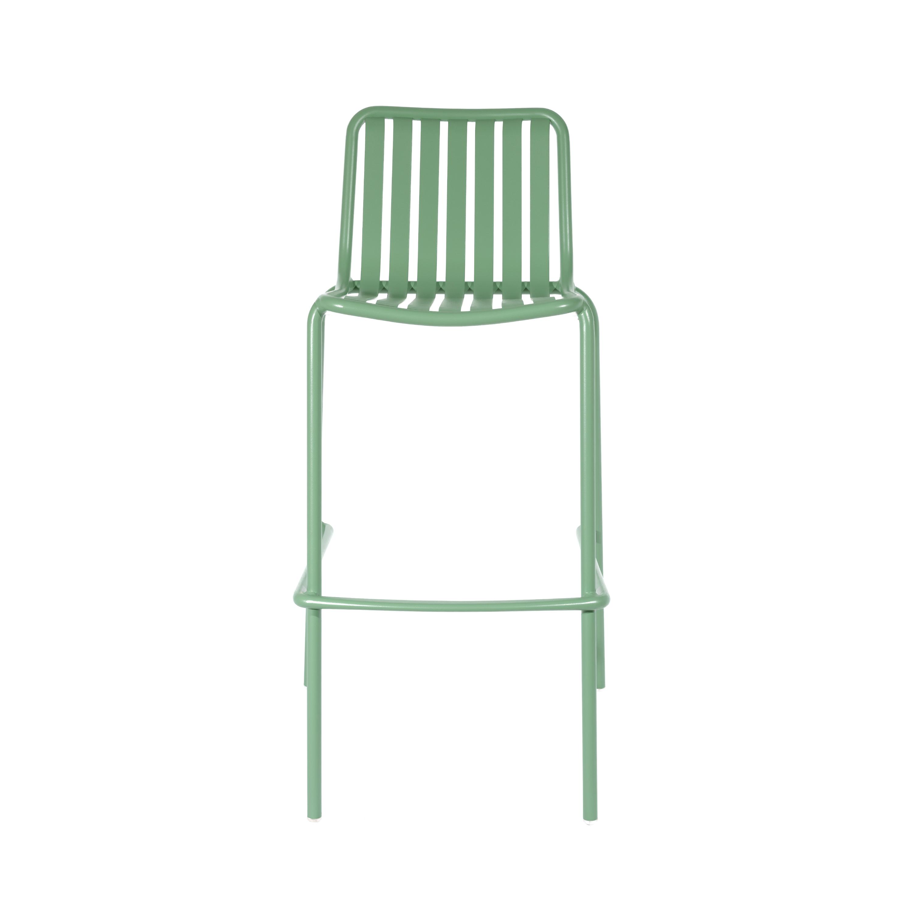 Breeze Aluminium Bar Chair | Fair Green thumbnail 2