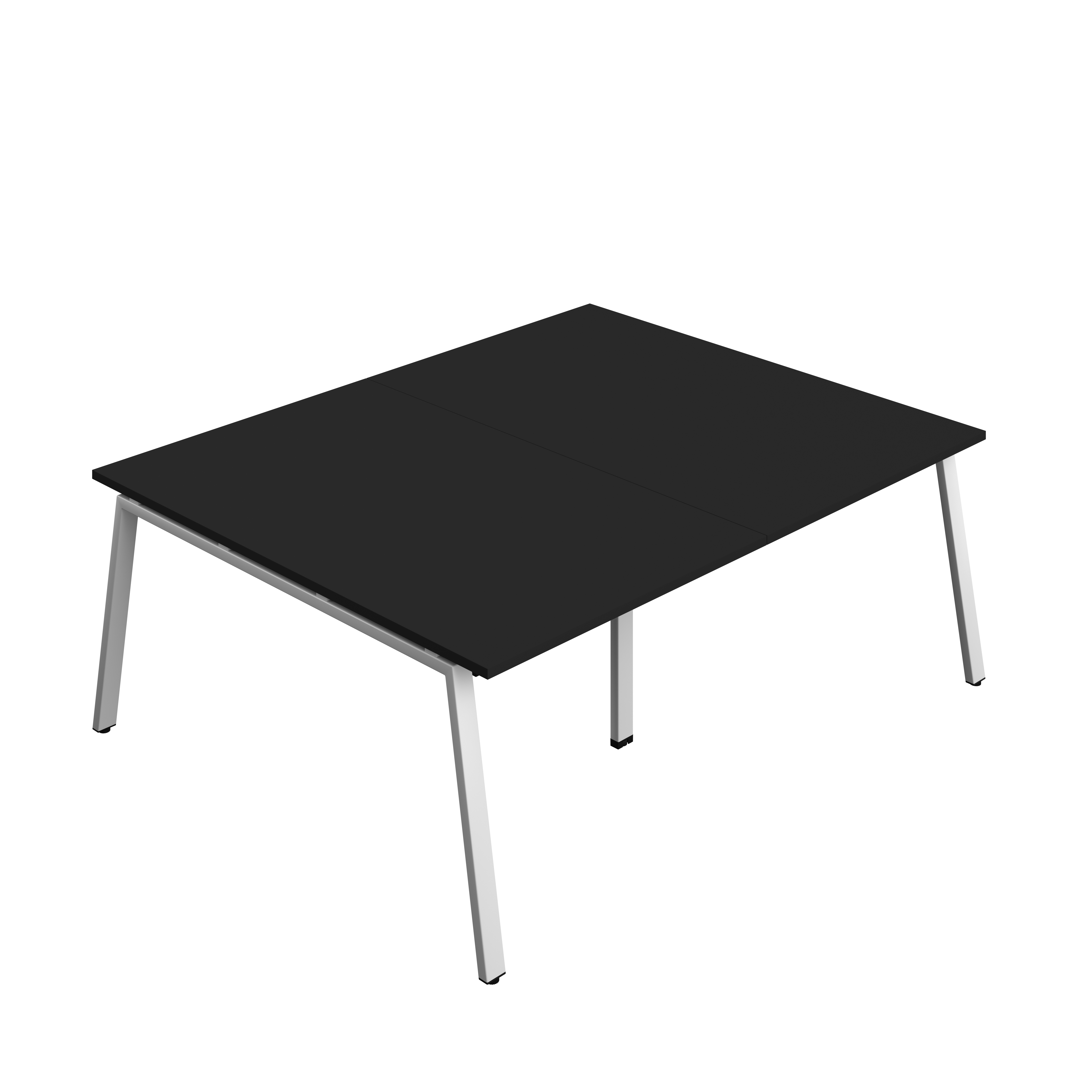 Synergy Meeting Table (FSC) : A-Frame Leg : 2000 | 1600 | Black/Silver