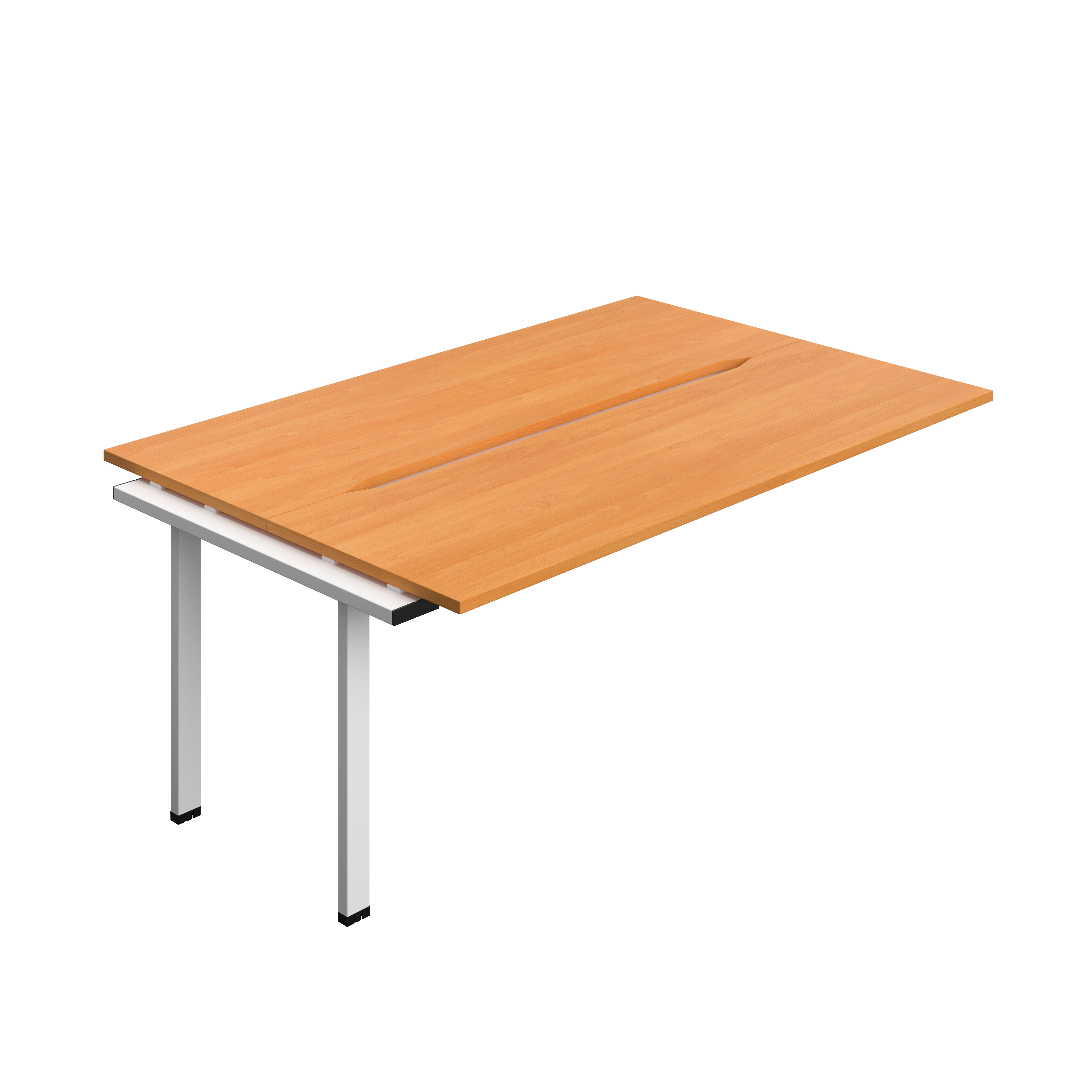 Synergy Bench Extension with Cut Out: 2 Person (FSC) : 1800 | 700 | Unlimited/White