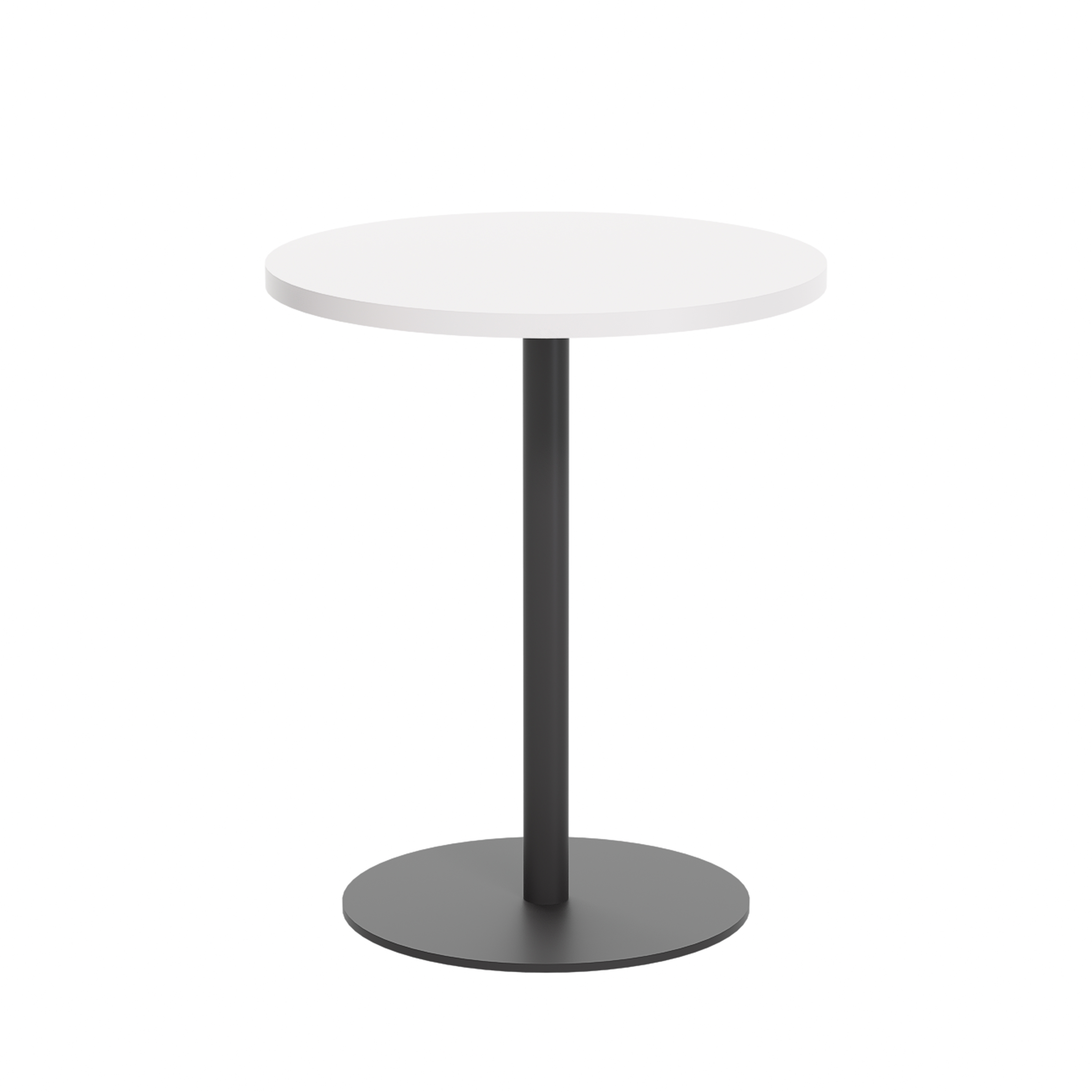 Contract Table Mid (FSC) | 600mm | White/Black