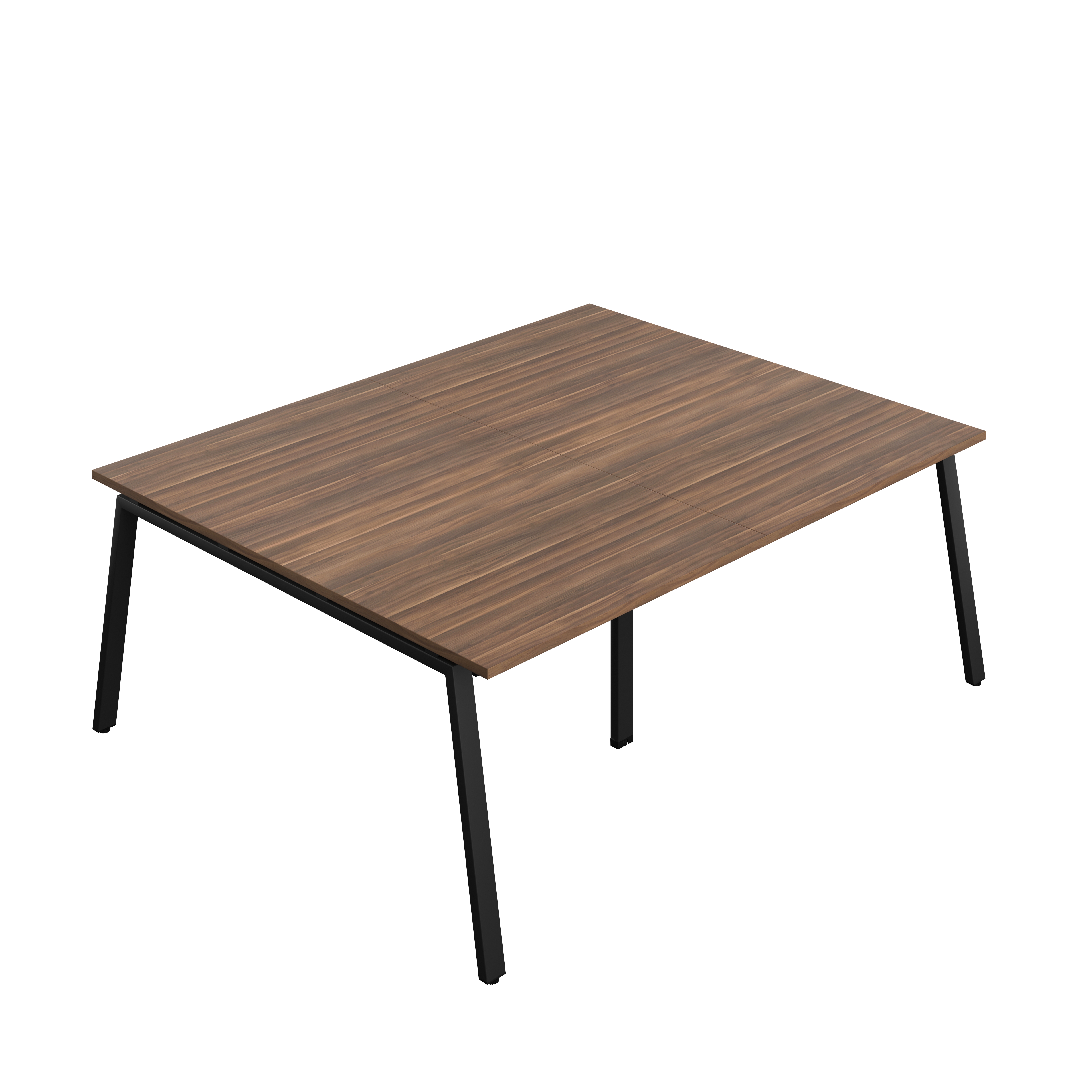 Synergy Meeting Table (FSC) : A-Frame Leg : 2000 | 1600 | Dark Walnut/Black