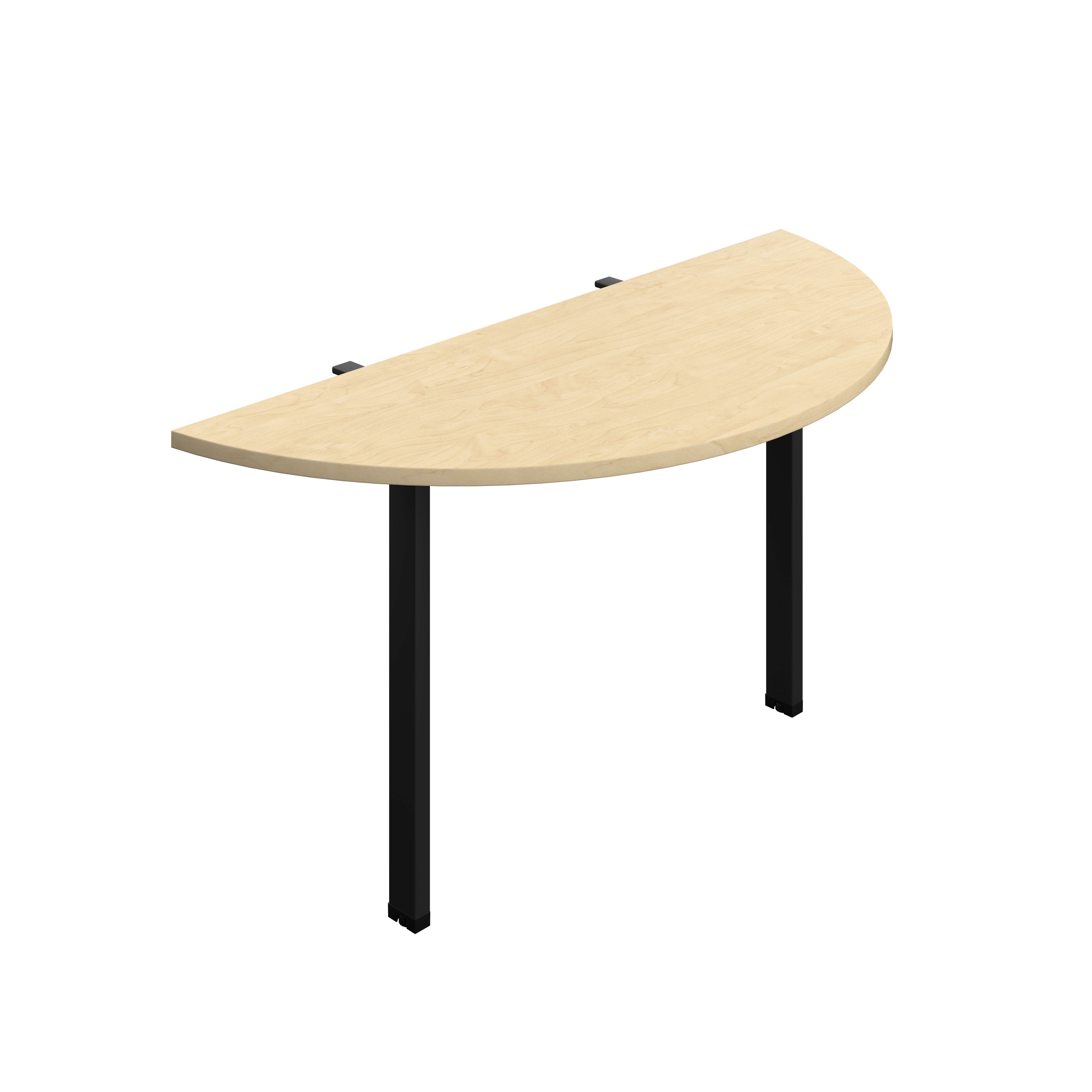 Synergy Screen Depth D-End Single Person Bench : Goal Post Leg : 1400 | 600 | Maple/Black