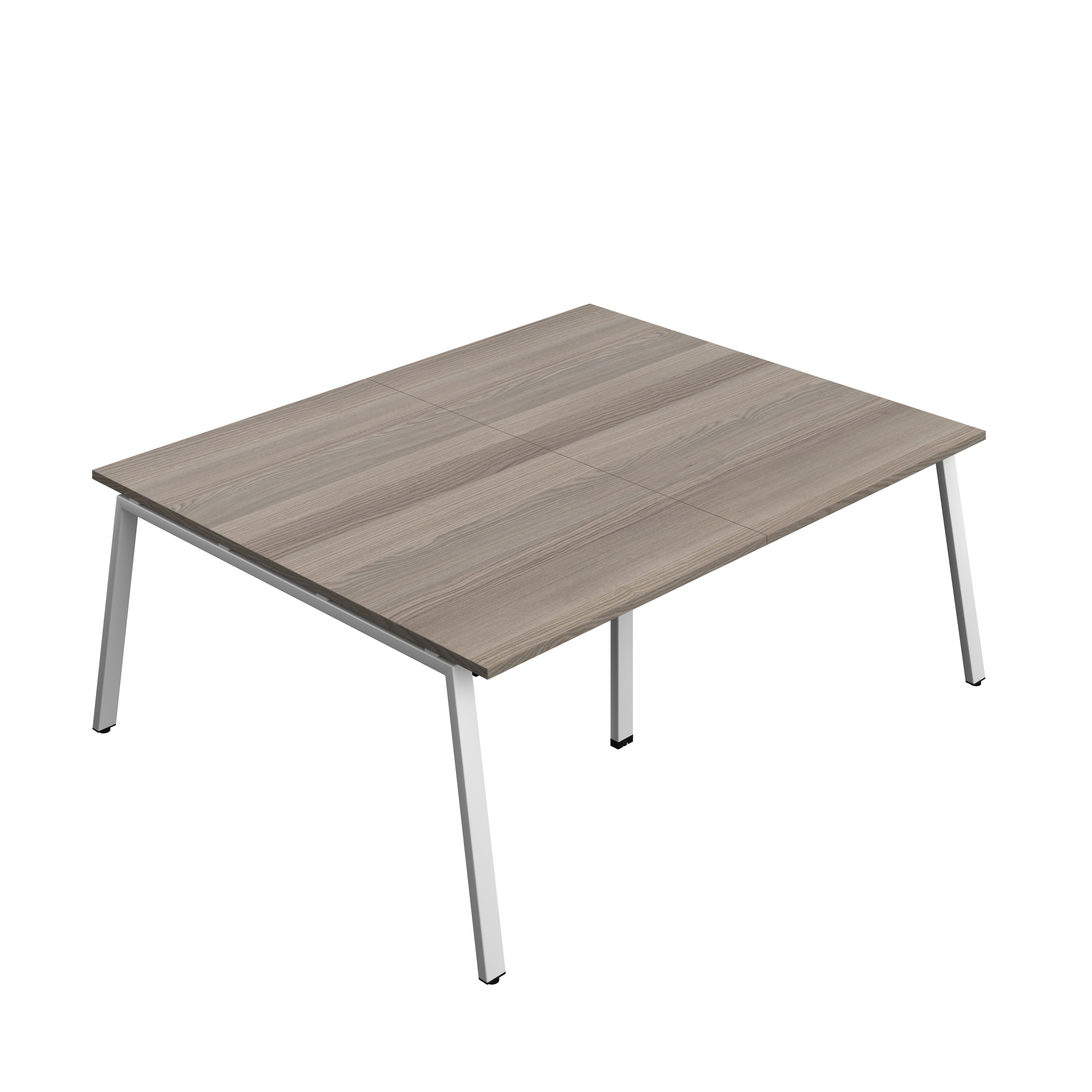 Synergy Meeting Table (FSC) : A-Frame Leg : 2000 | 1600 | Grey Oak/Silver