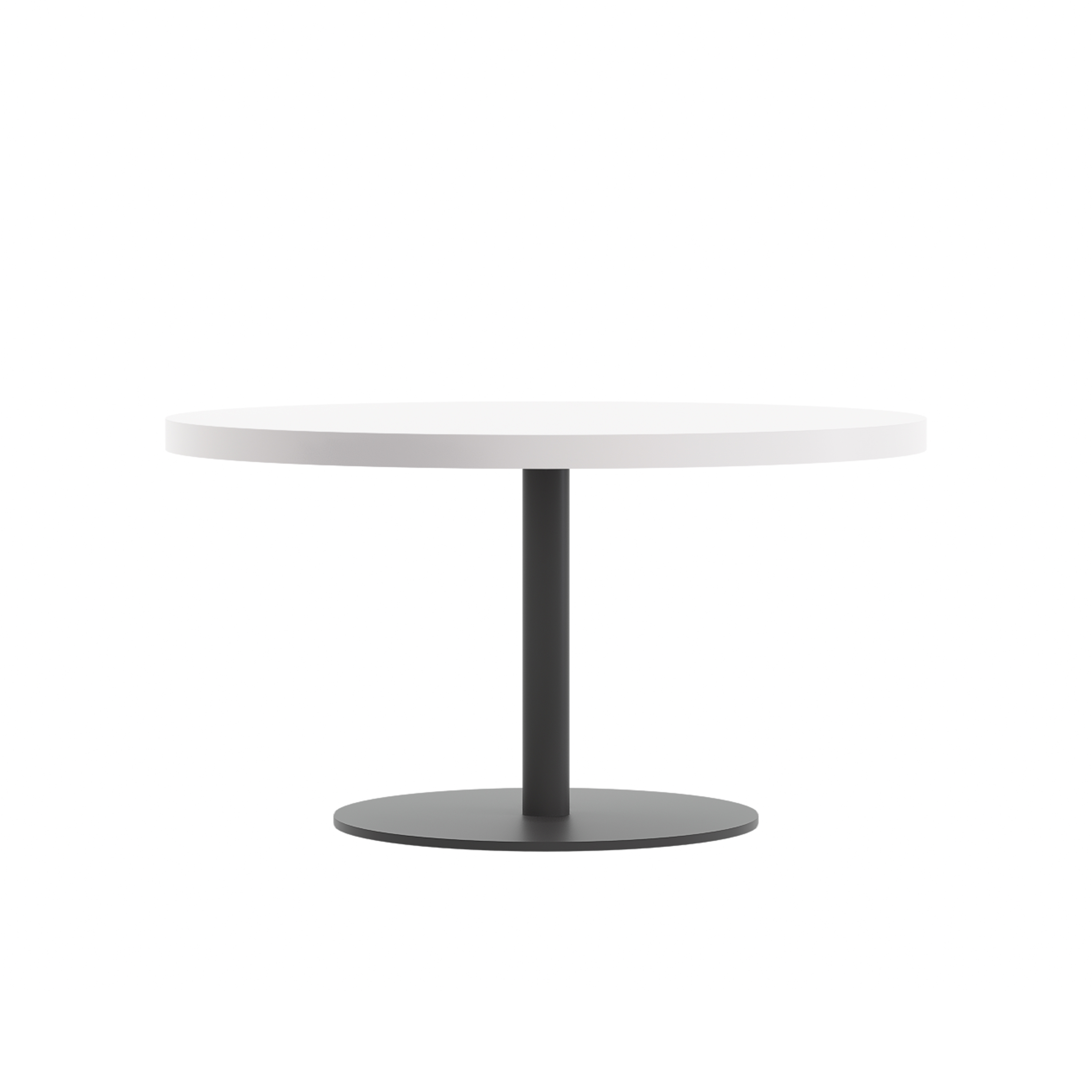 Contract Table Low (FSC) | 800mm | White/Black thumbnail 2