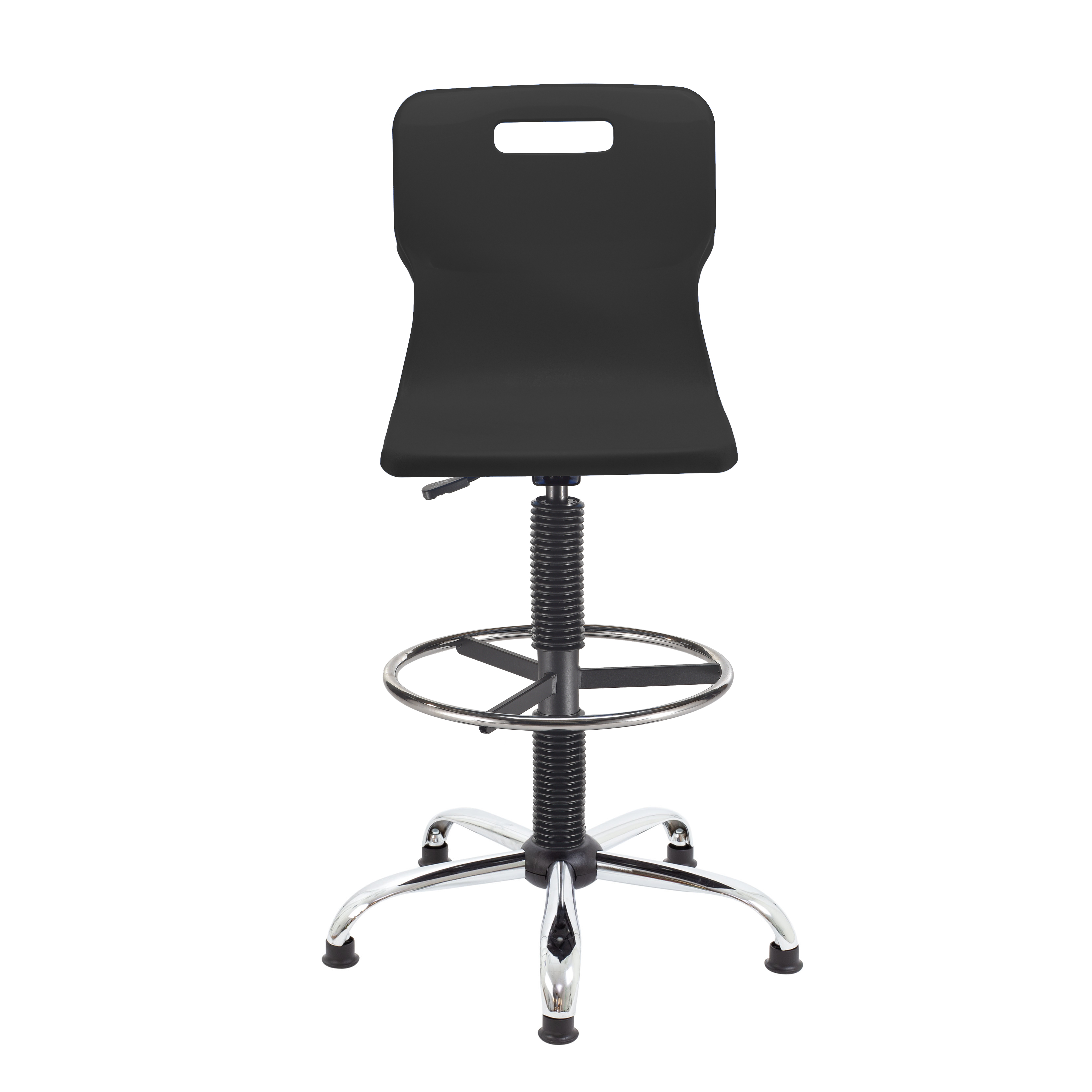Titan Swivel Senior Chair with Chrome Base, Castors and D-Kit thumbnail 3