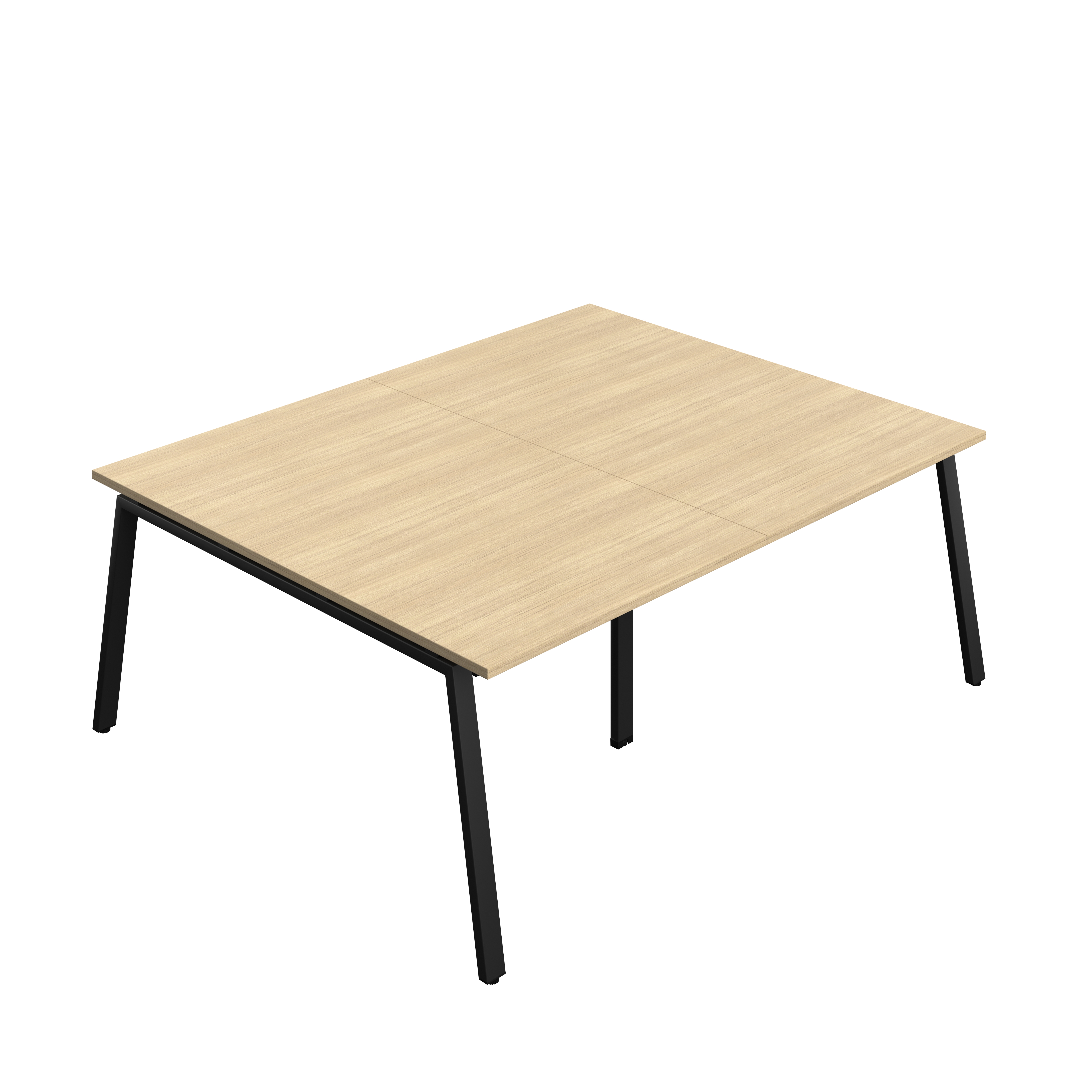 Synergy Meeting Table (FSC) : A-Frame Leg : 2000 | 1600 | Nova Oak/Black