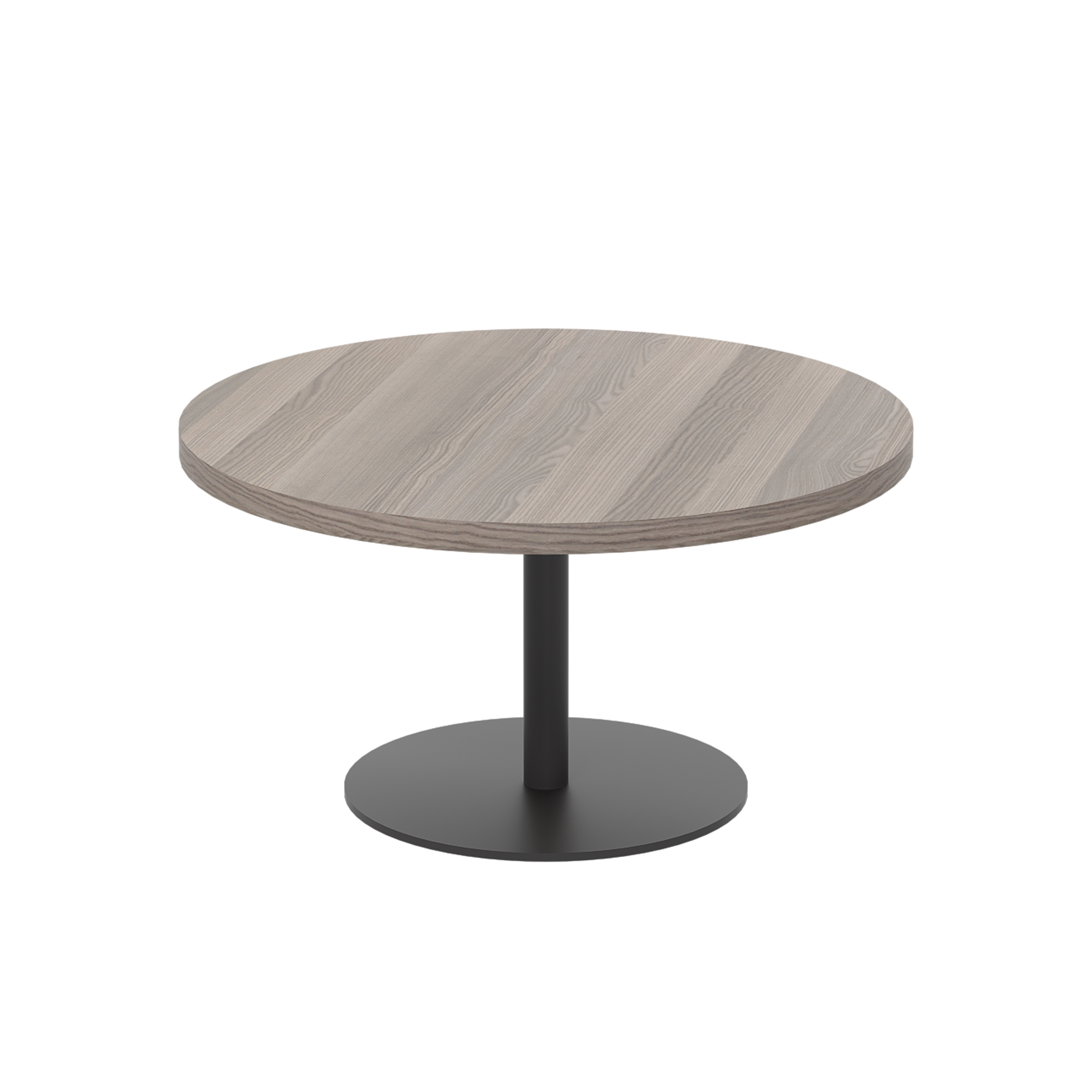 Contract Table Low (FSC) | 800mm | Grey Oak/Black thumbnail 3