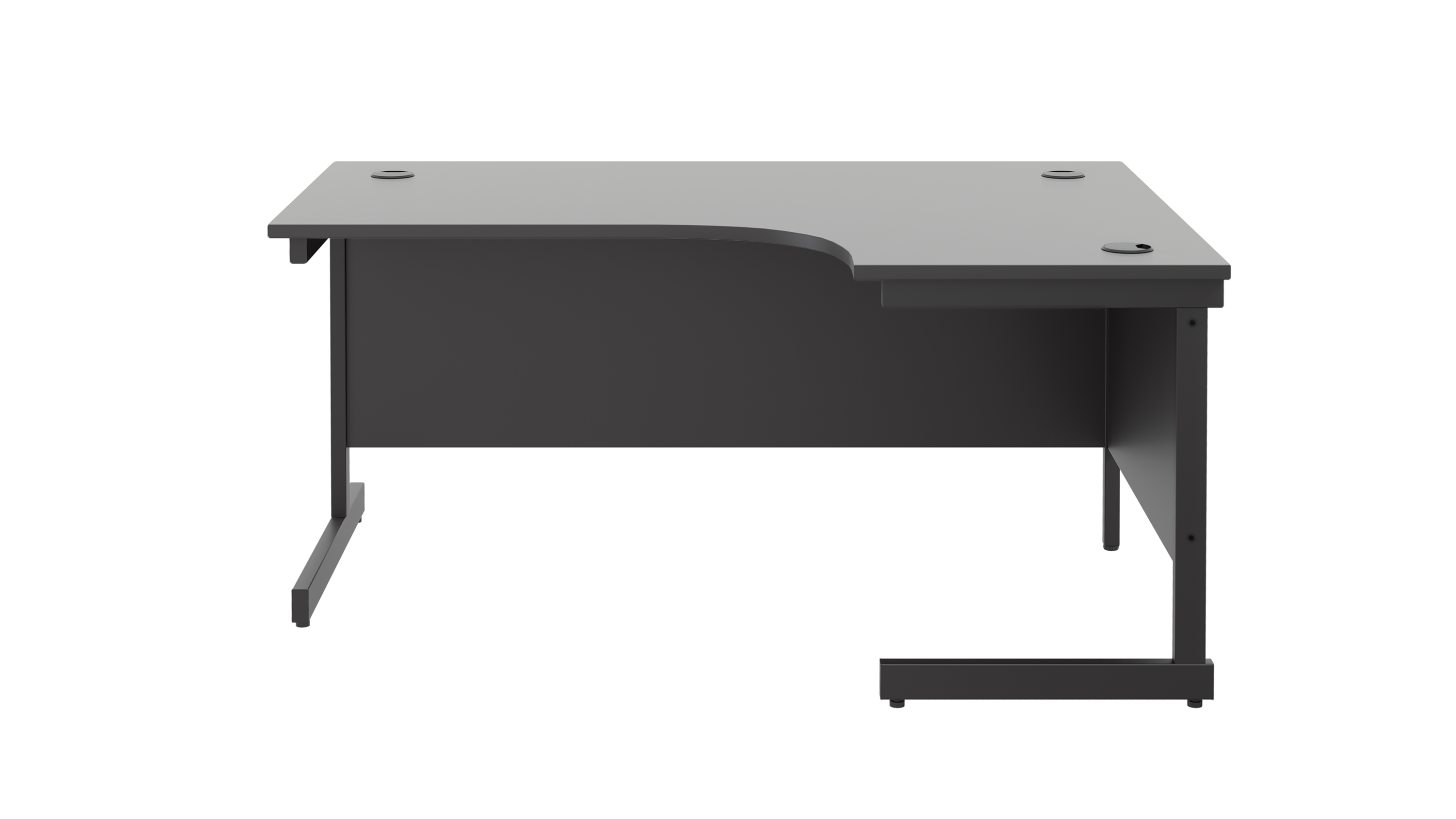 Single Upright Right Hand Radial Desk (FSC) thumbnail 2