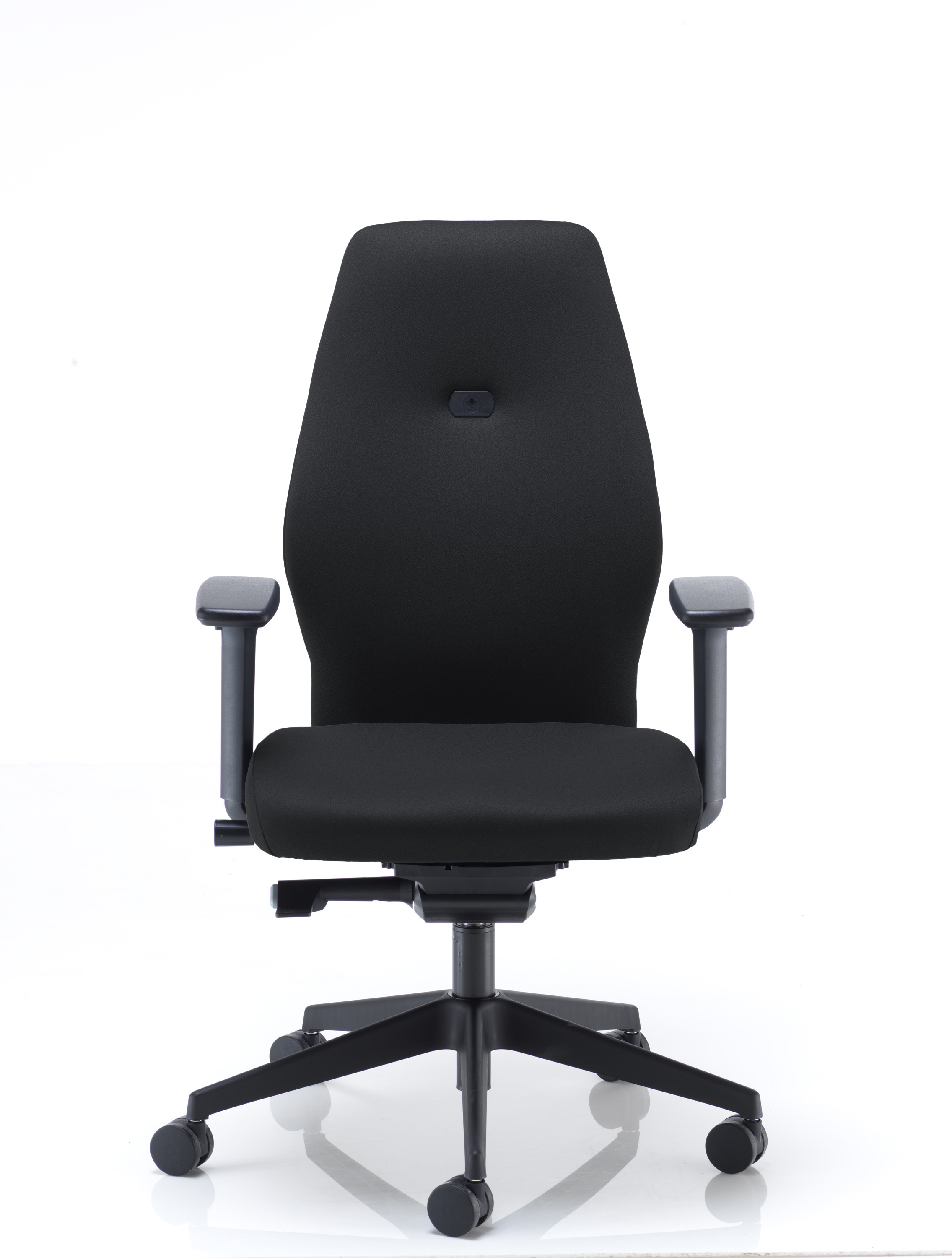 Deluxe Ergonomic Posture Chair with Height and Depth Adjustable Arms | Black thumbnail 2