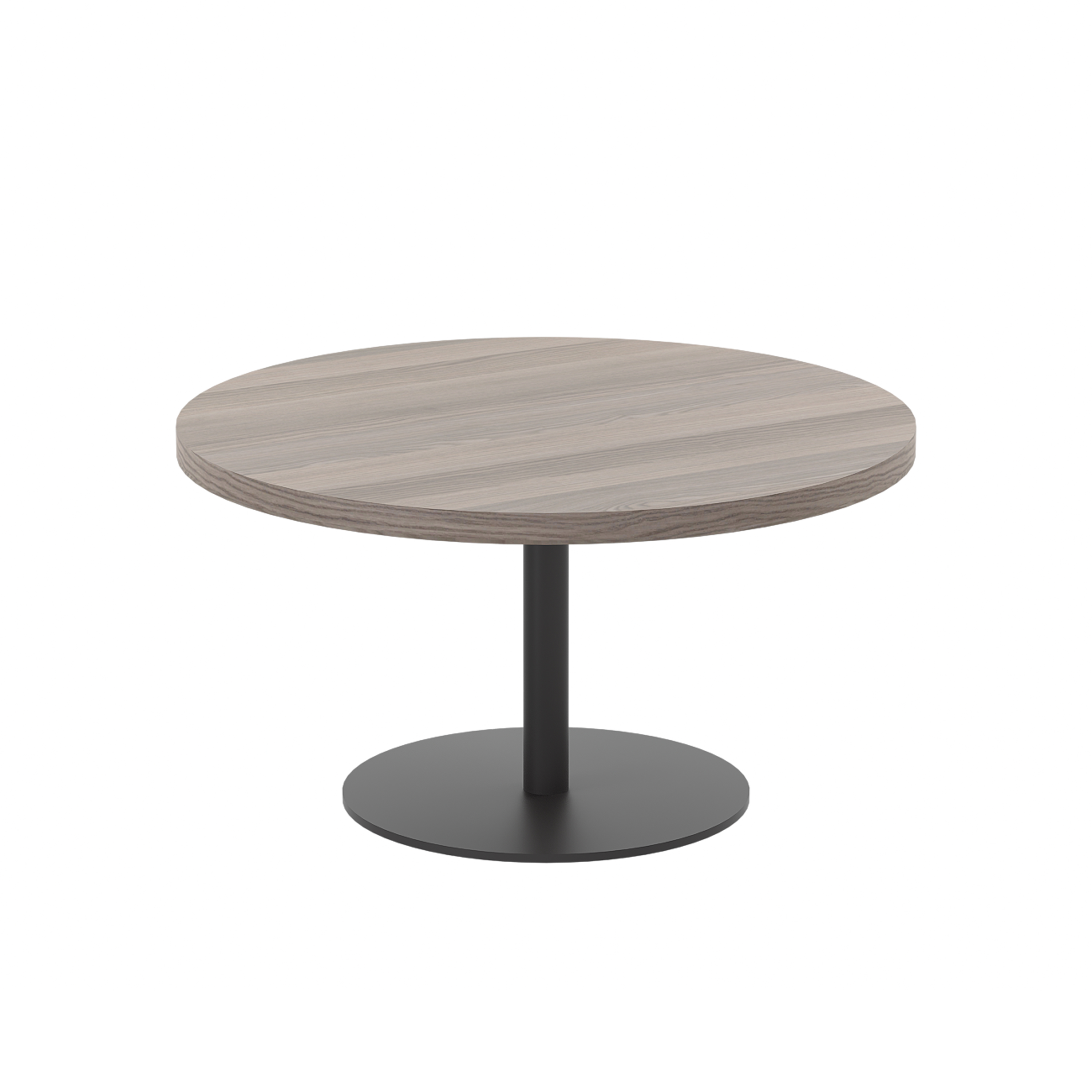 Contract Table Low (FSC) | 800mm | Grey Oak/Black thumbnail 4
