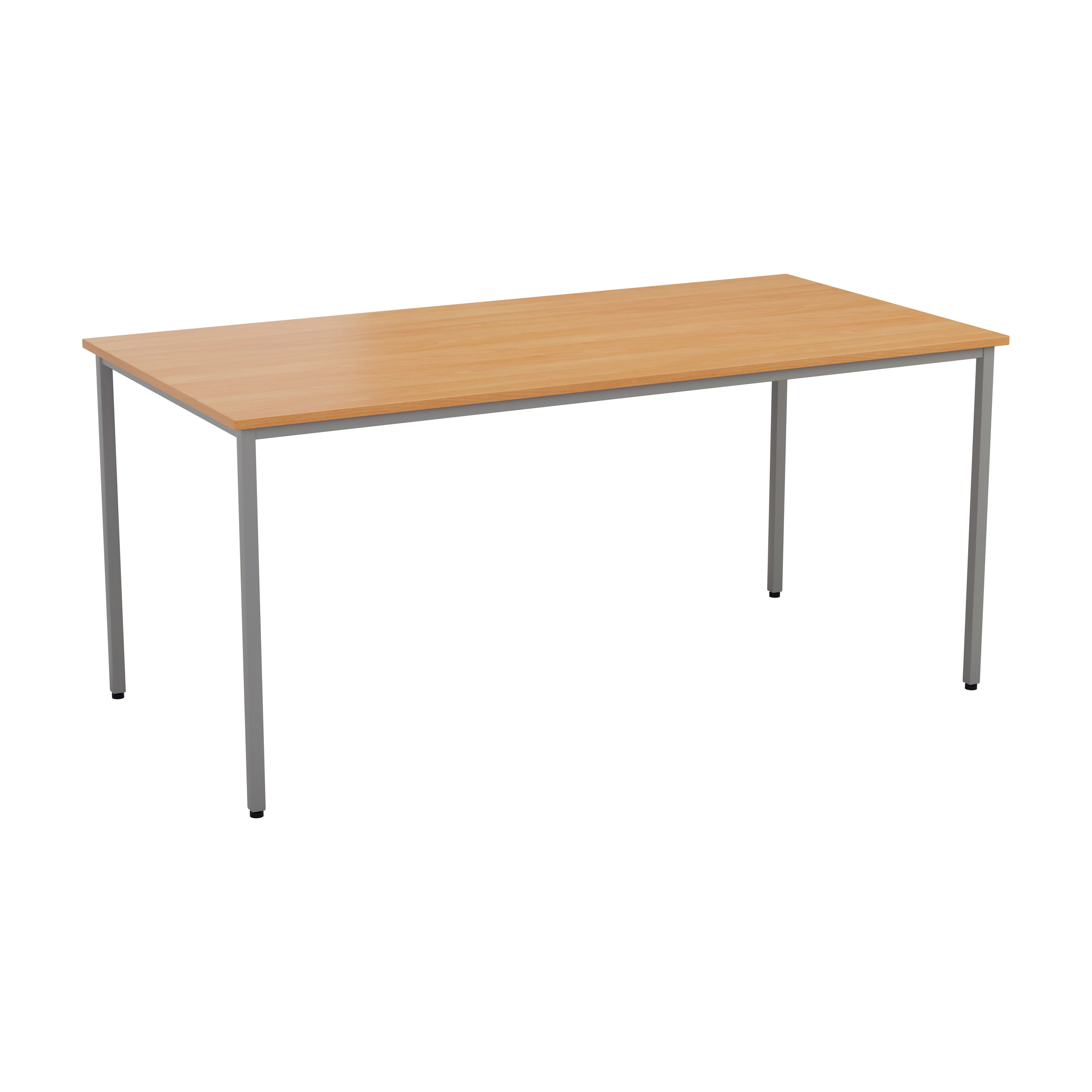 Rectangular Multipurpose Table | 1200 X 800 | Beech/Silver thumbnail 4