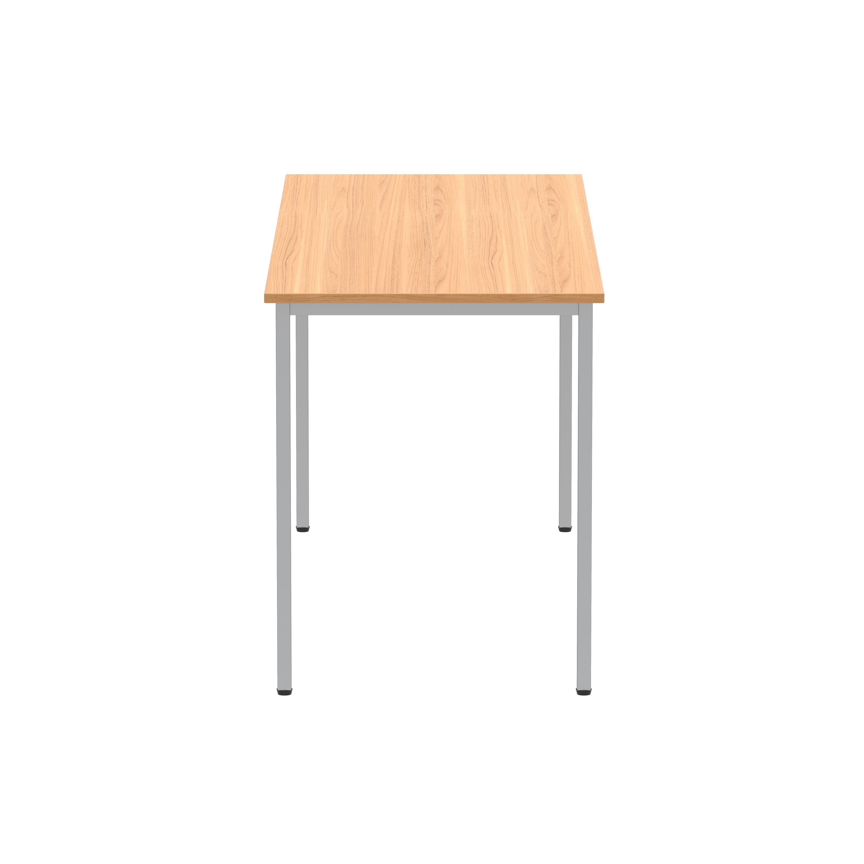 Office Rectangular Multi-Use Table (FSC) | 1600X600 | Norwegian Beech/Silver thumbnail 4
