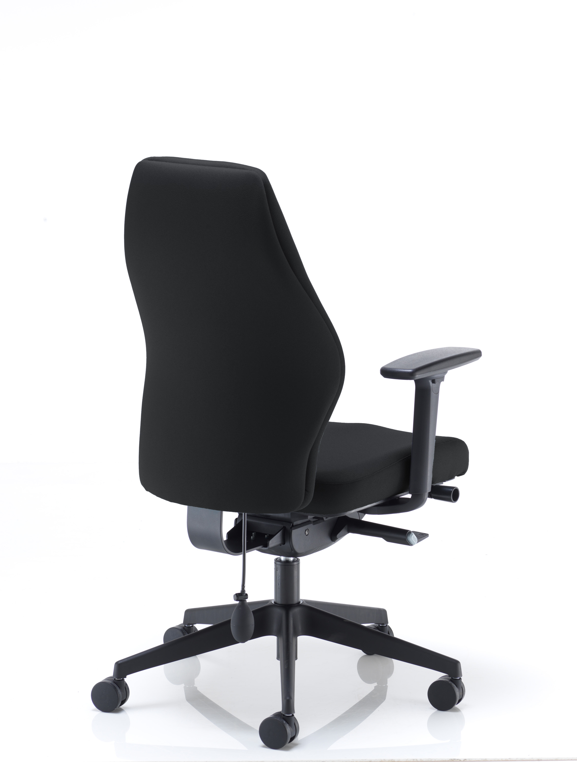 Deluxe Ergonomic Posture Chair with Height and Depth Adjustable Arms | Black thumbnail 4