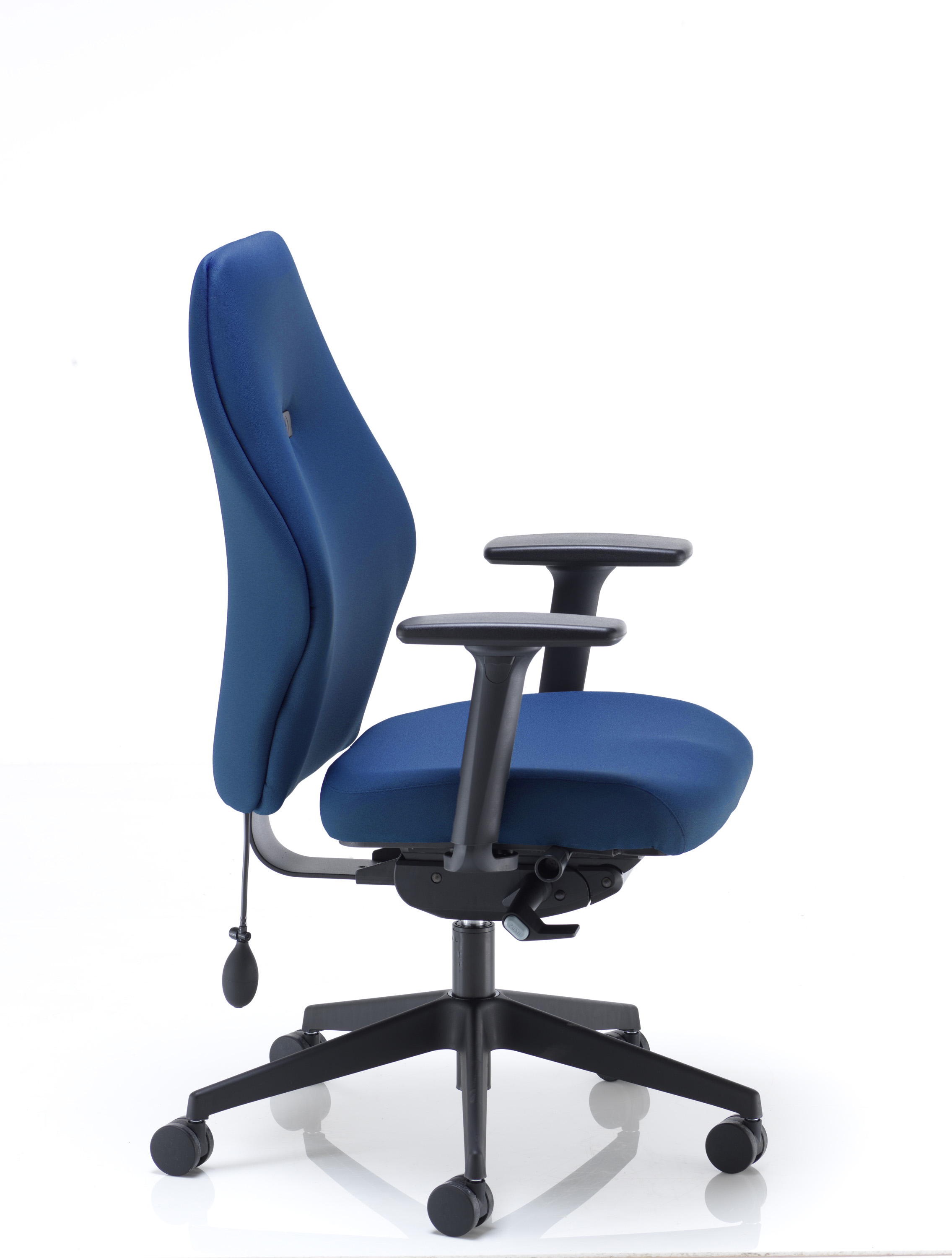Deluxe Ergonomic Posture Chair with Height and Depth Adjustable Arms | Blue thumbnail 3