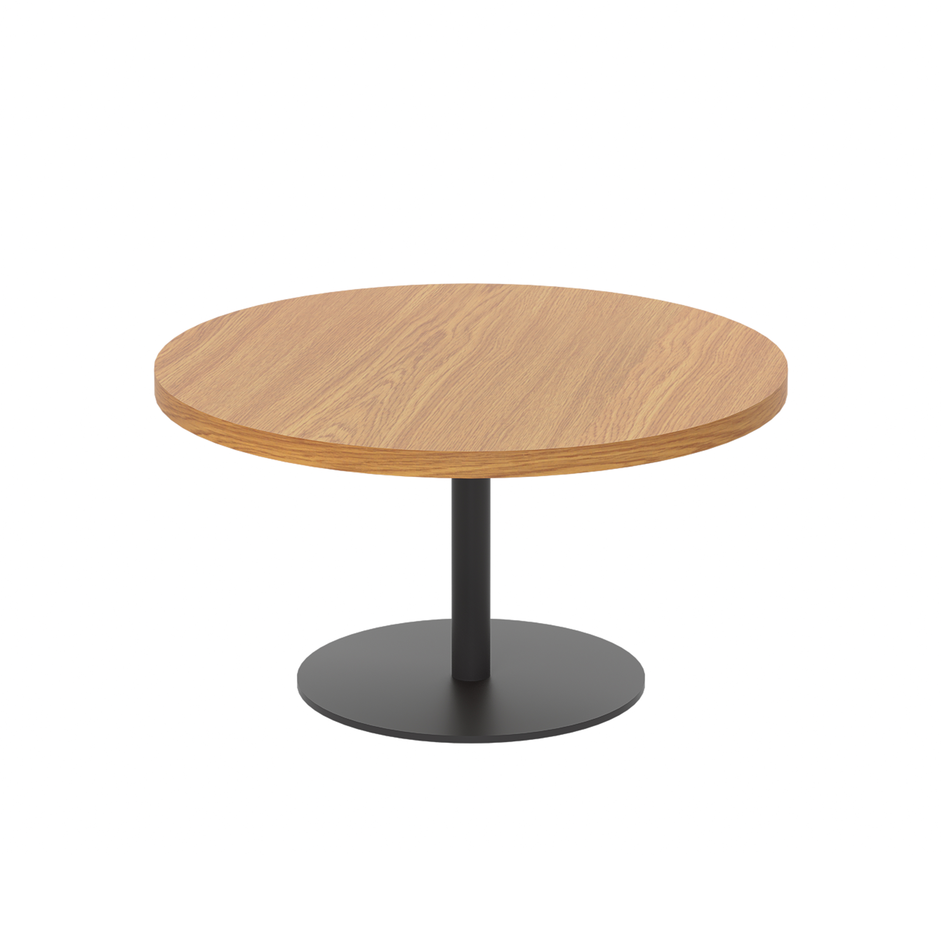 Contract Table Low (FSC) | 800mm | Nova Oak/Black thumbnail 3