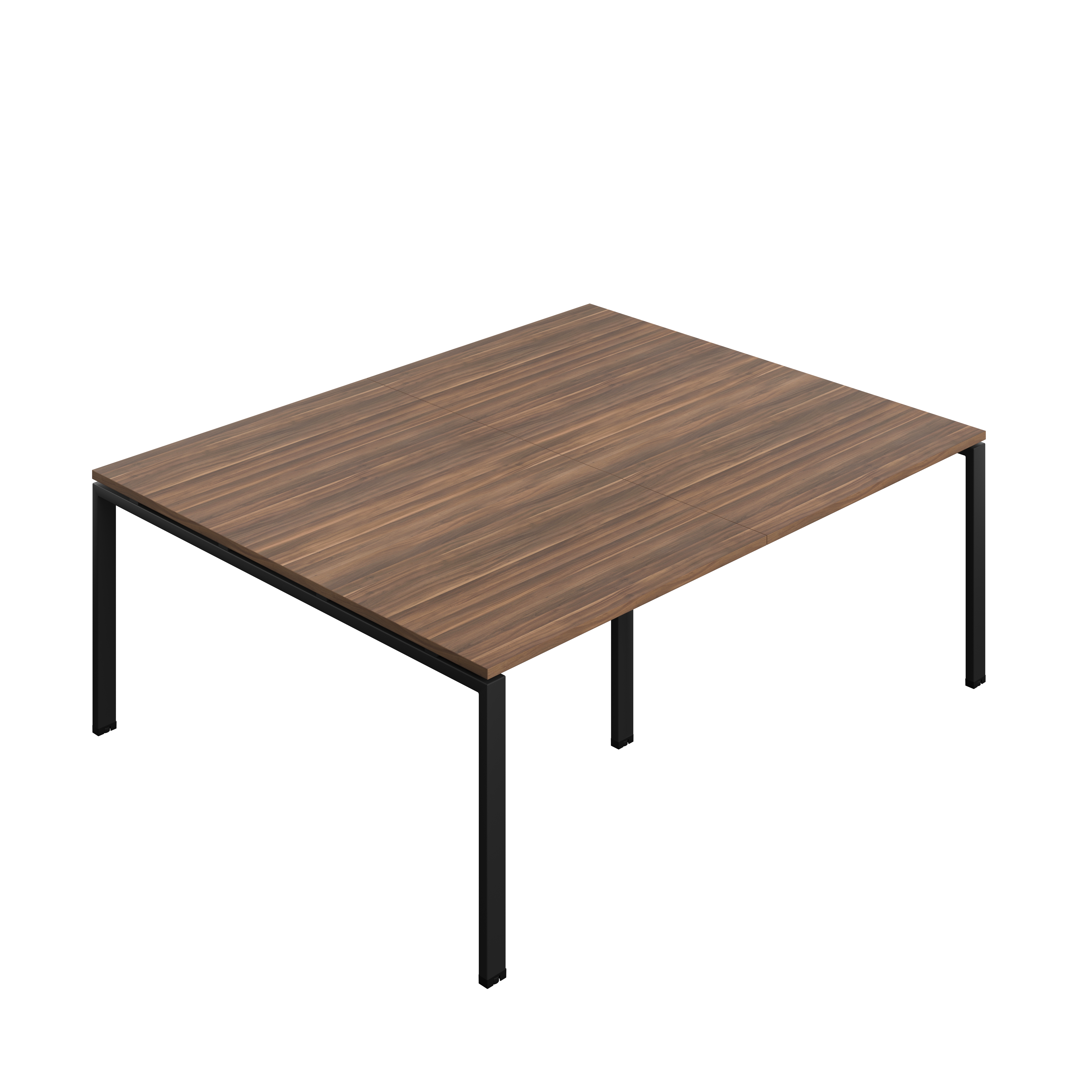 Synergy Meeting Table (FSC) : Goal Post Leg : 2000 | 1600 | Dark Walnut/Black