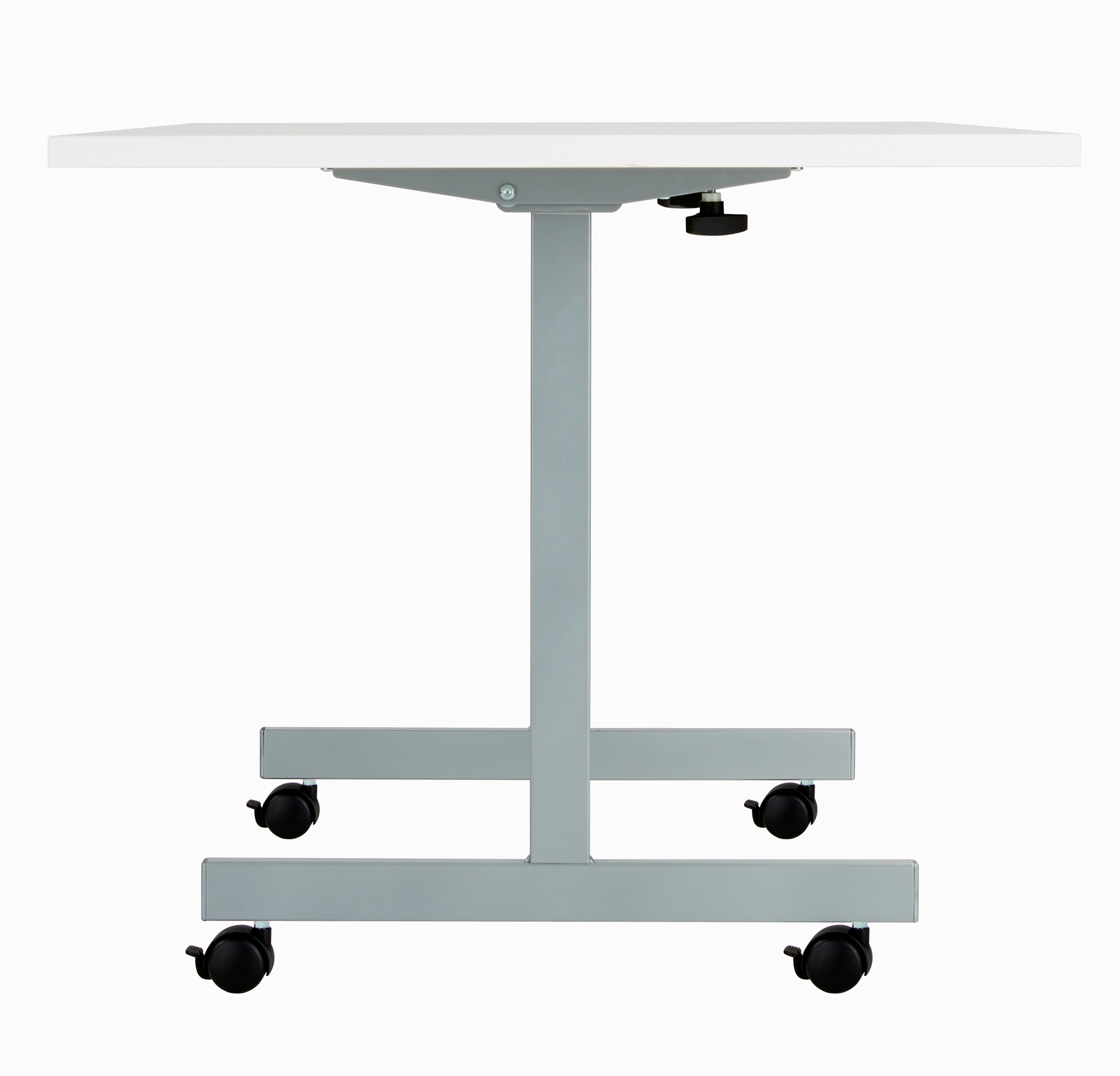 One Eighty Rectangular Tilting Table (FSC) | 1600 X 700 | White/Silver thumbnail 3