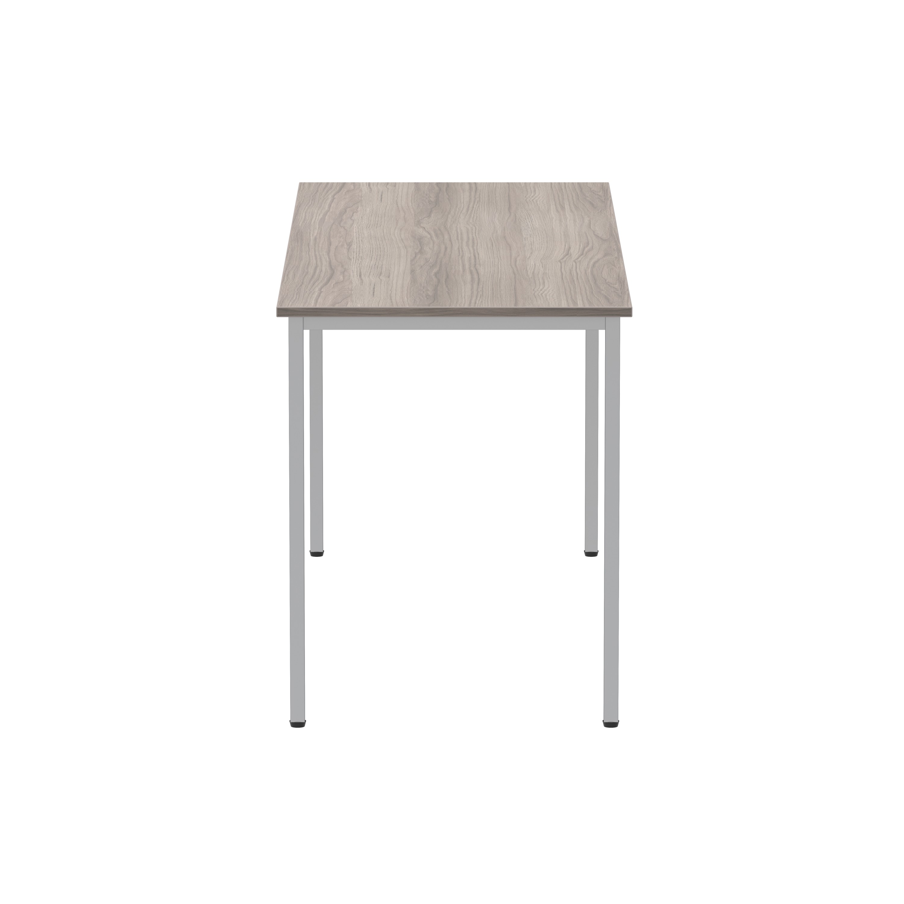 Office Rectangular Multi-Use Table (FSC) | 1600X600 | Alaskan Grey Oak/Silver thumbnail 4