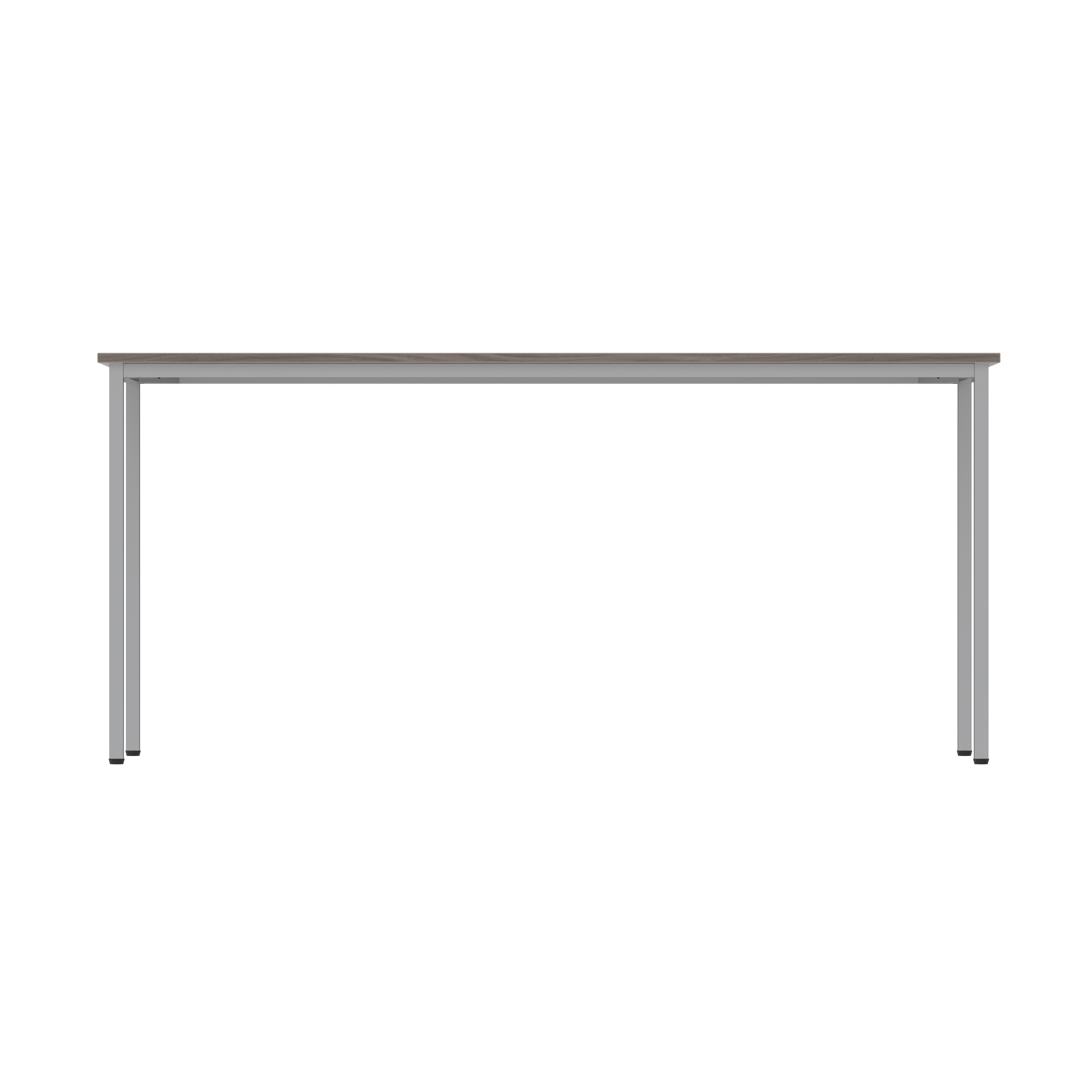 Office Rectangular Multi-Use Table (FSC) | 1600X600 | Alaskan Grey Oak/Silver thumbnail 5