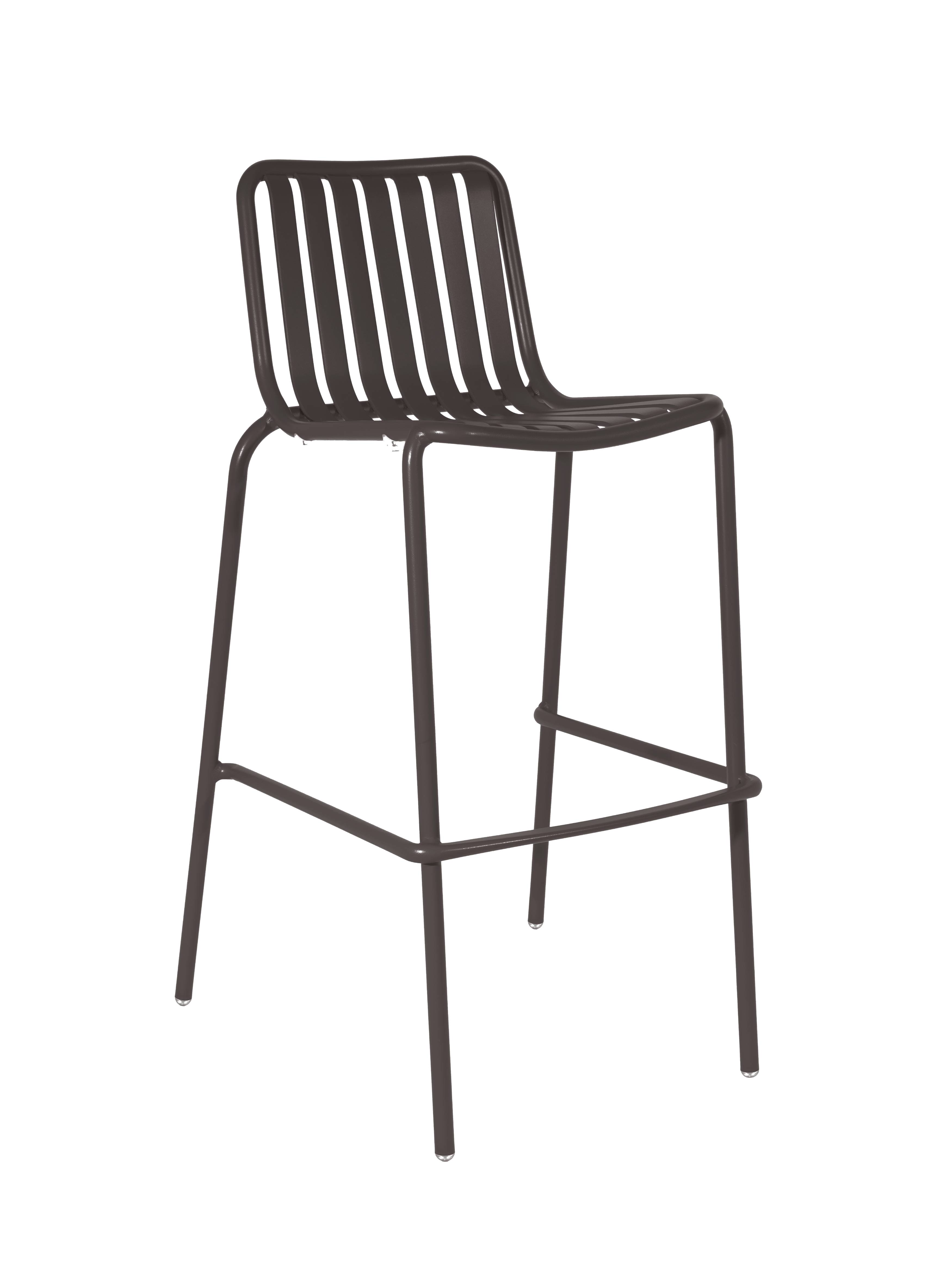 Breeze Aluminium Bar Chair | Charcoal