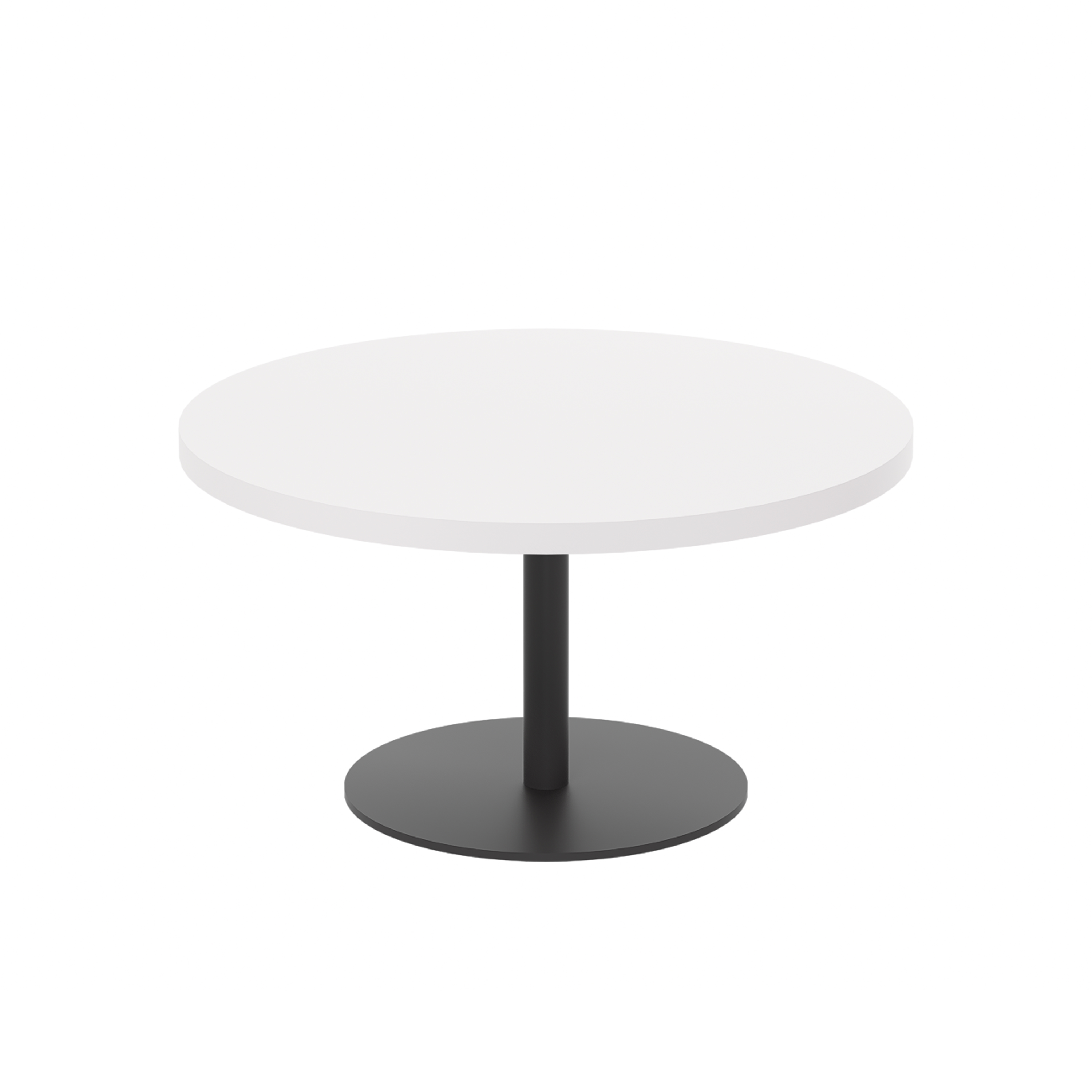 Contract Table Low (FSC) | 800mm | White/Black thumbnail 3