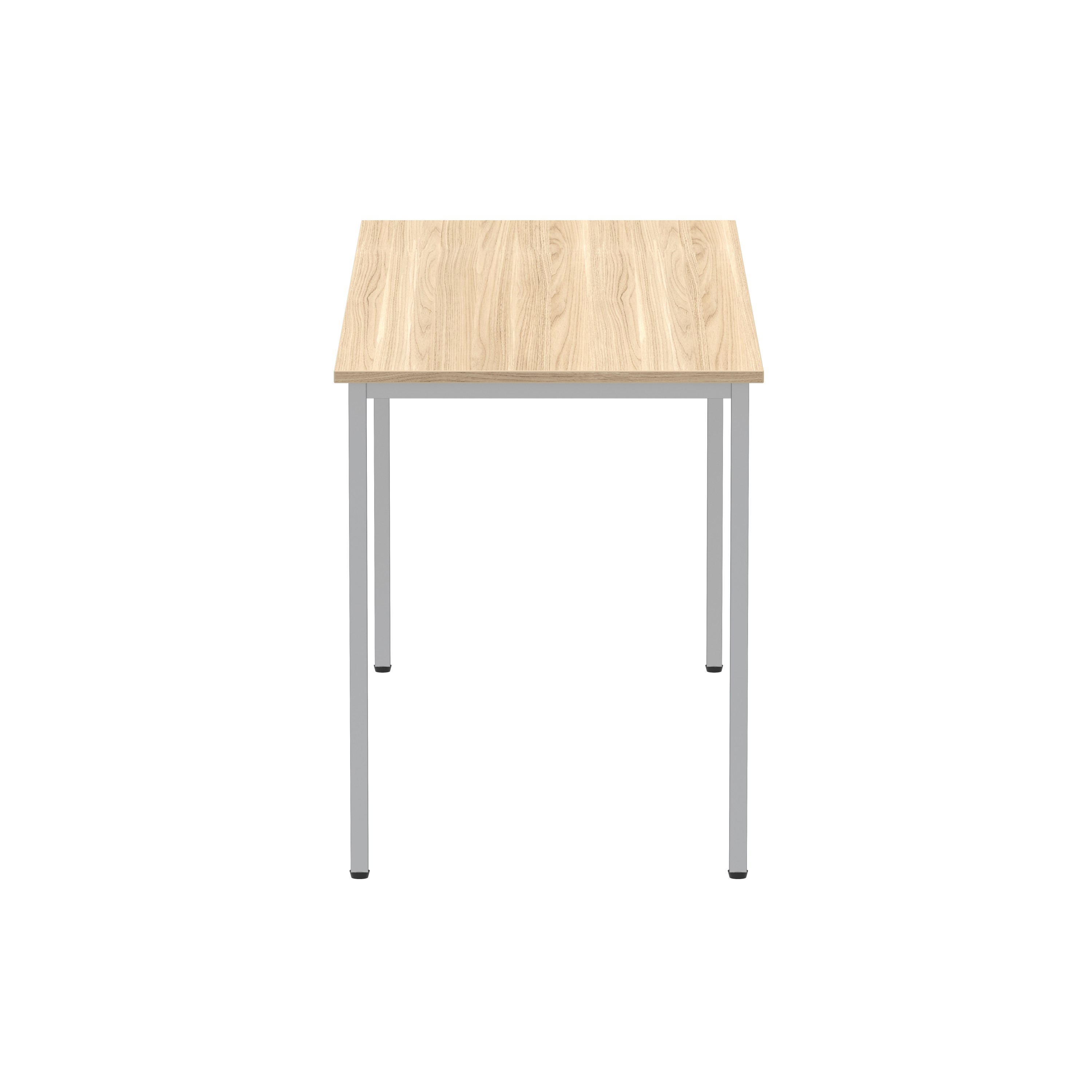 Office Rectangular Multi-Use Table (FSC) | 1600X600 | Canadian Oak/Silver thumbnail 4