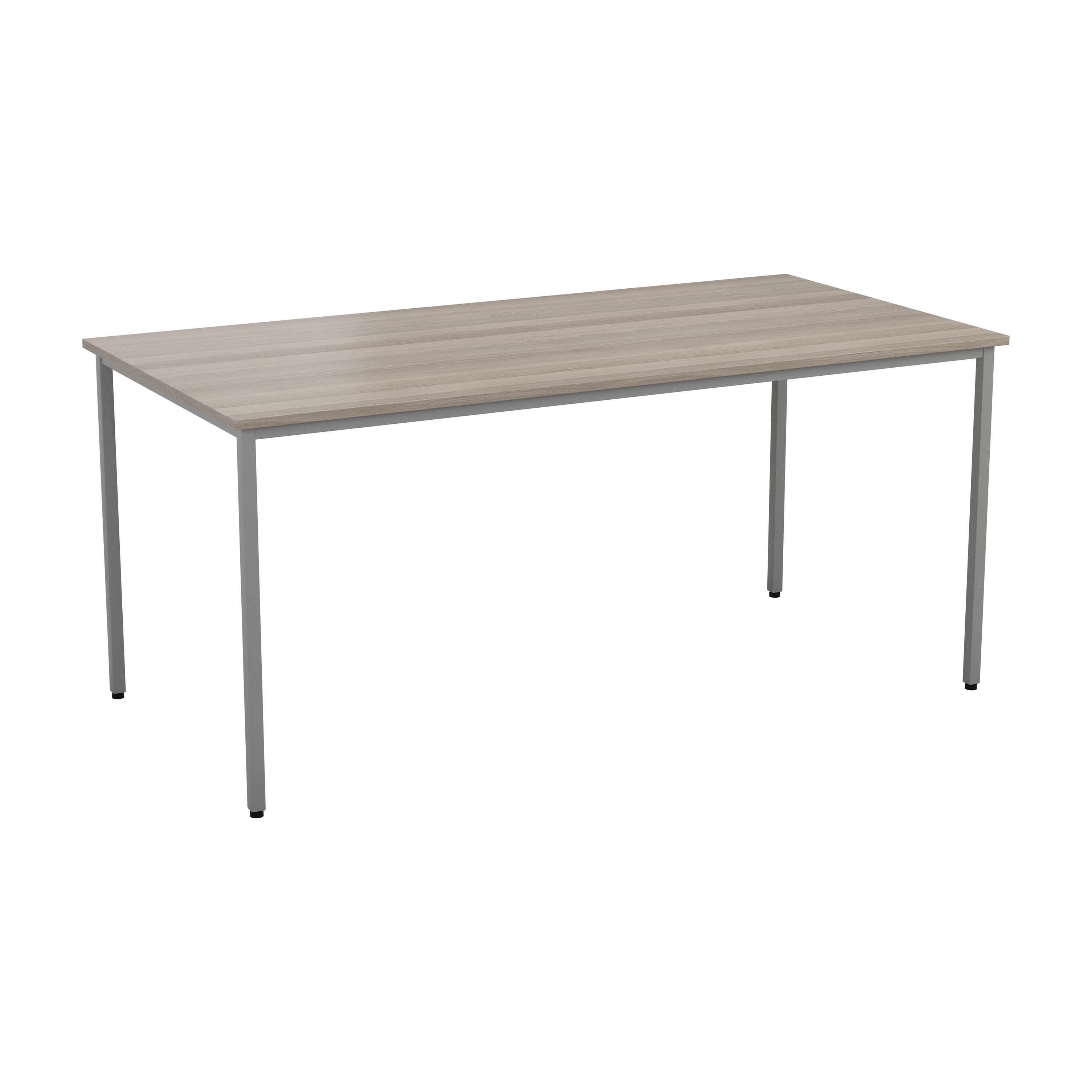 Rectangular Multipurpose Table | 1200 X 800 | Grey Oak/Silver thumbnail 4