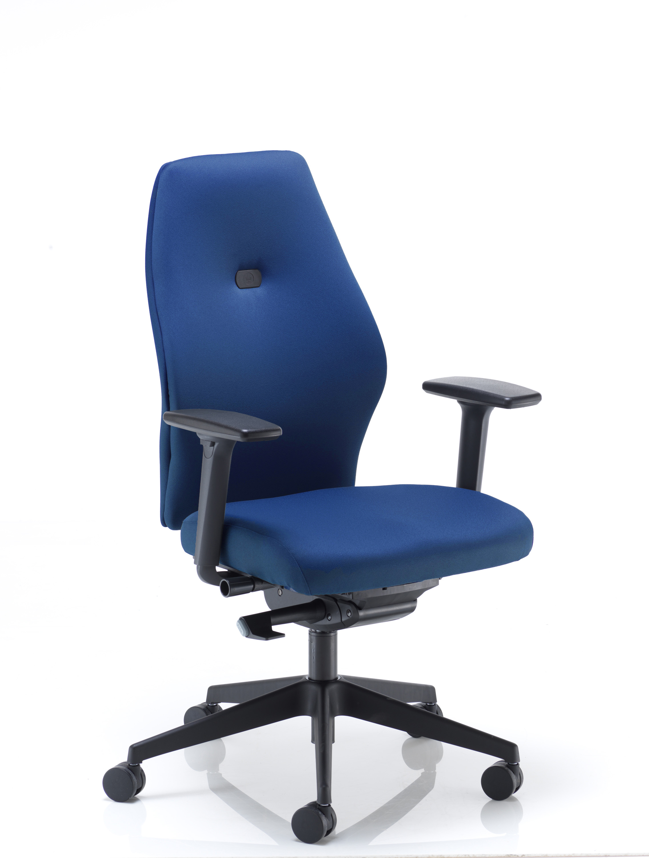Deluxe Ergonomic Posture Chair with Height and Depth Adjustable Arms | Blue
