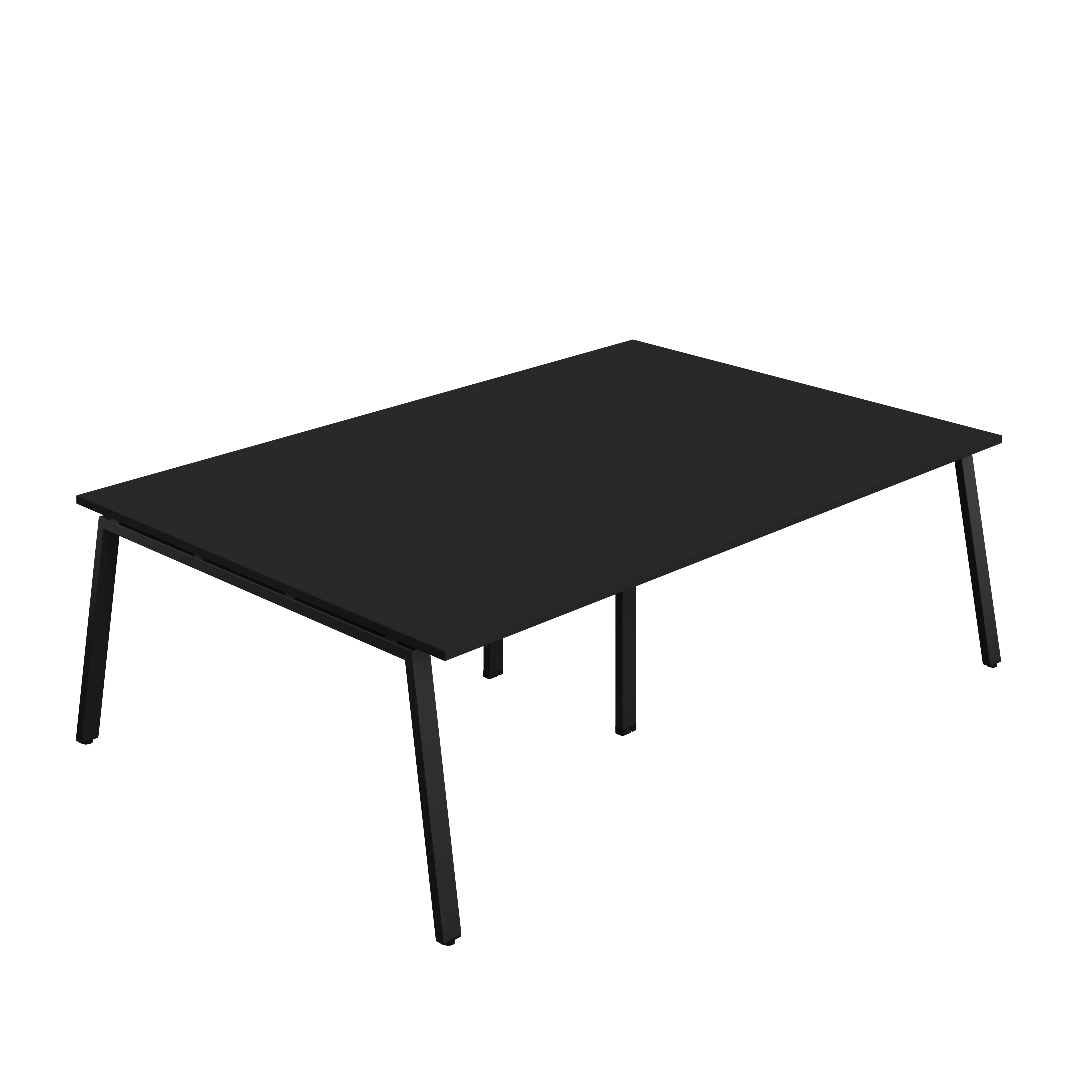 Synergy Meeting Table (FSC) : A-Frame Leg : 2400 | 1600 | Black/Black