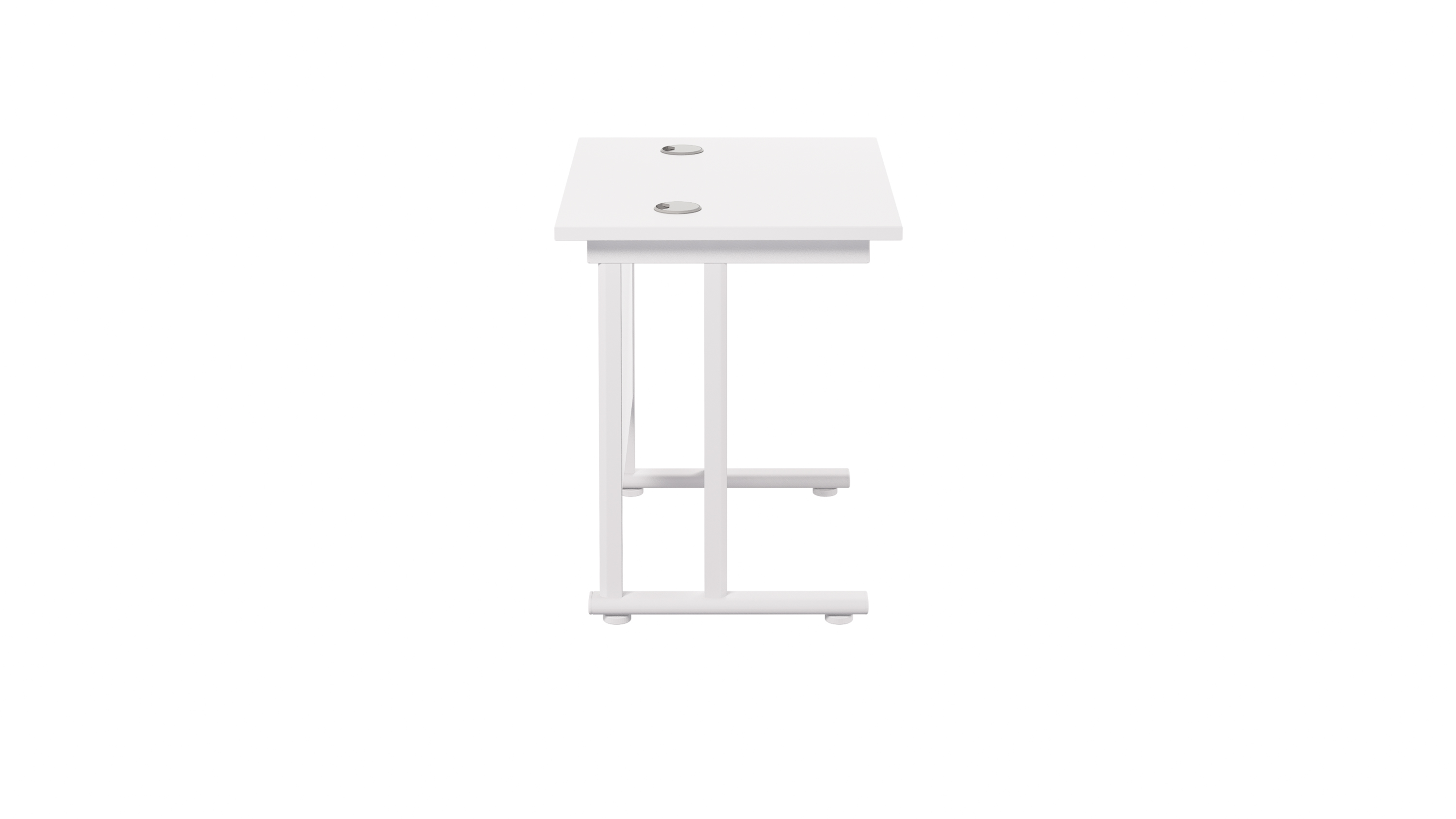 Twin Upright Rectangular Desk: 600mm Deep (FSC) thumbnail 3