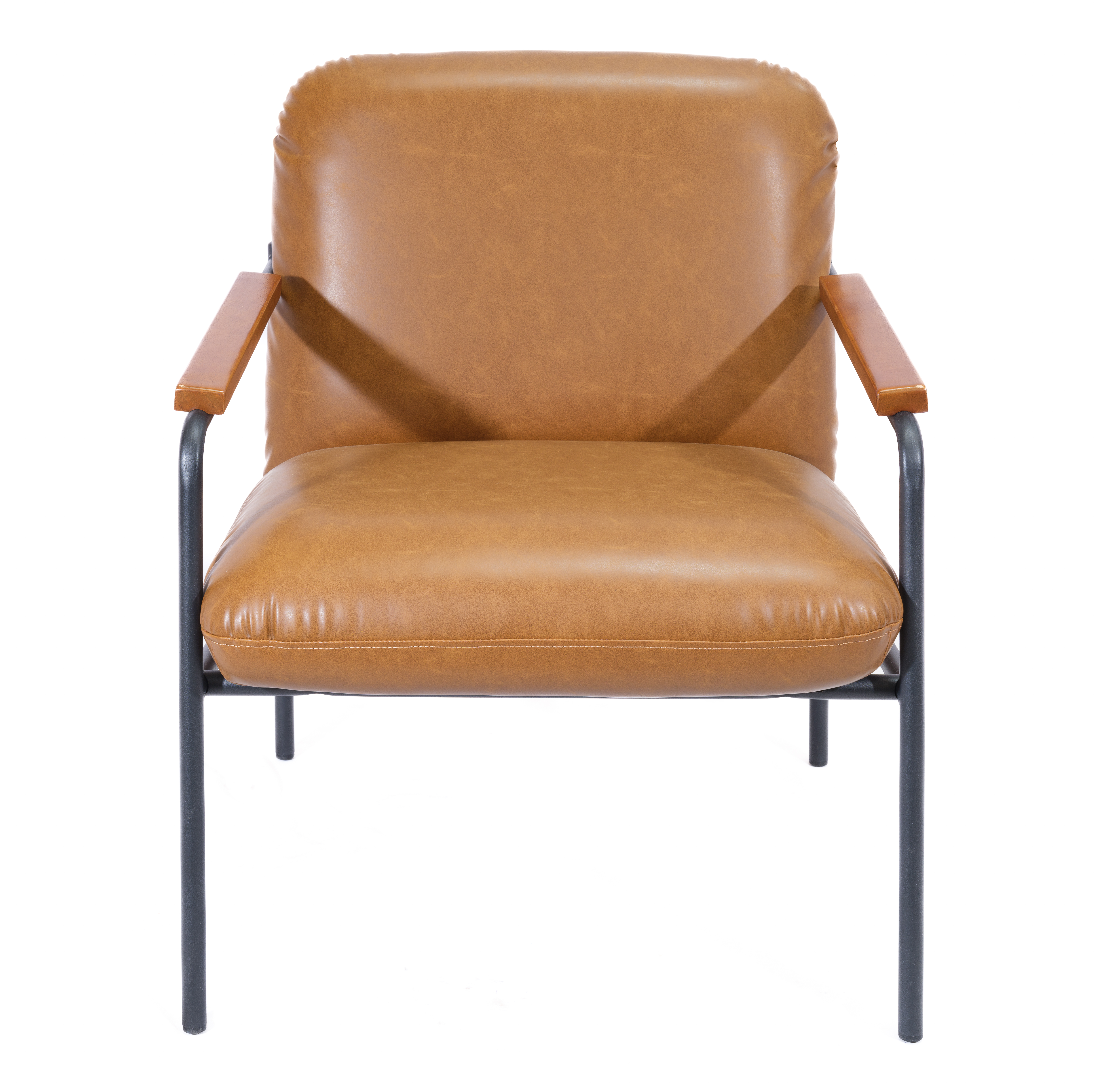 Settle Reception Chair with Wooden Arm Pads thumbnail 2