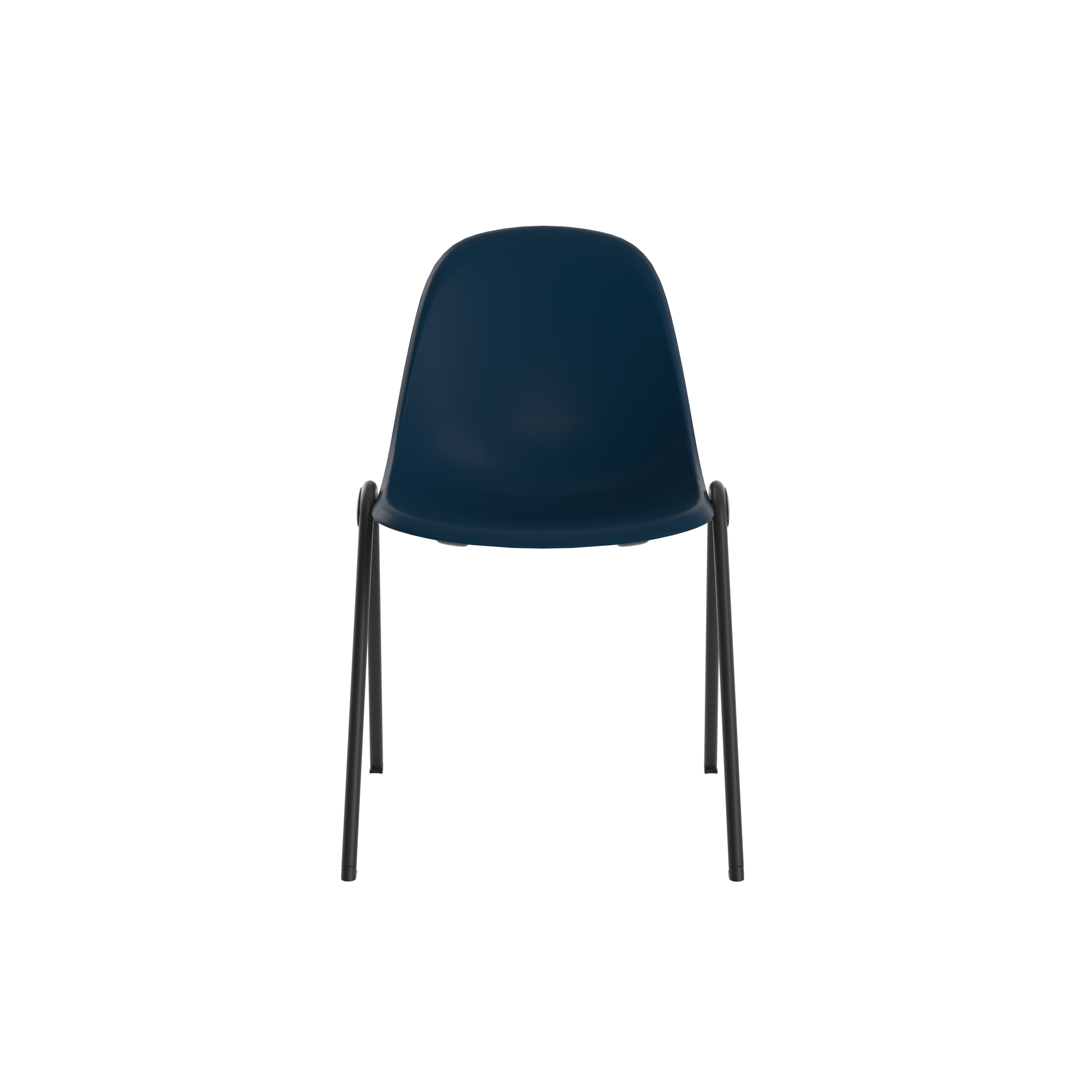 Lizzie 4 Leg Chair | Blue thumbnail 2