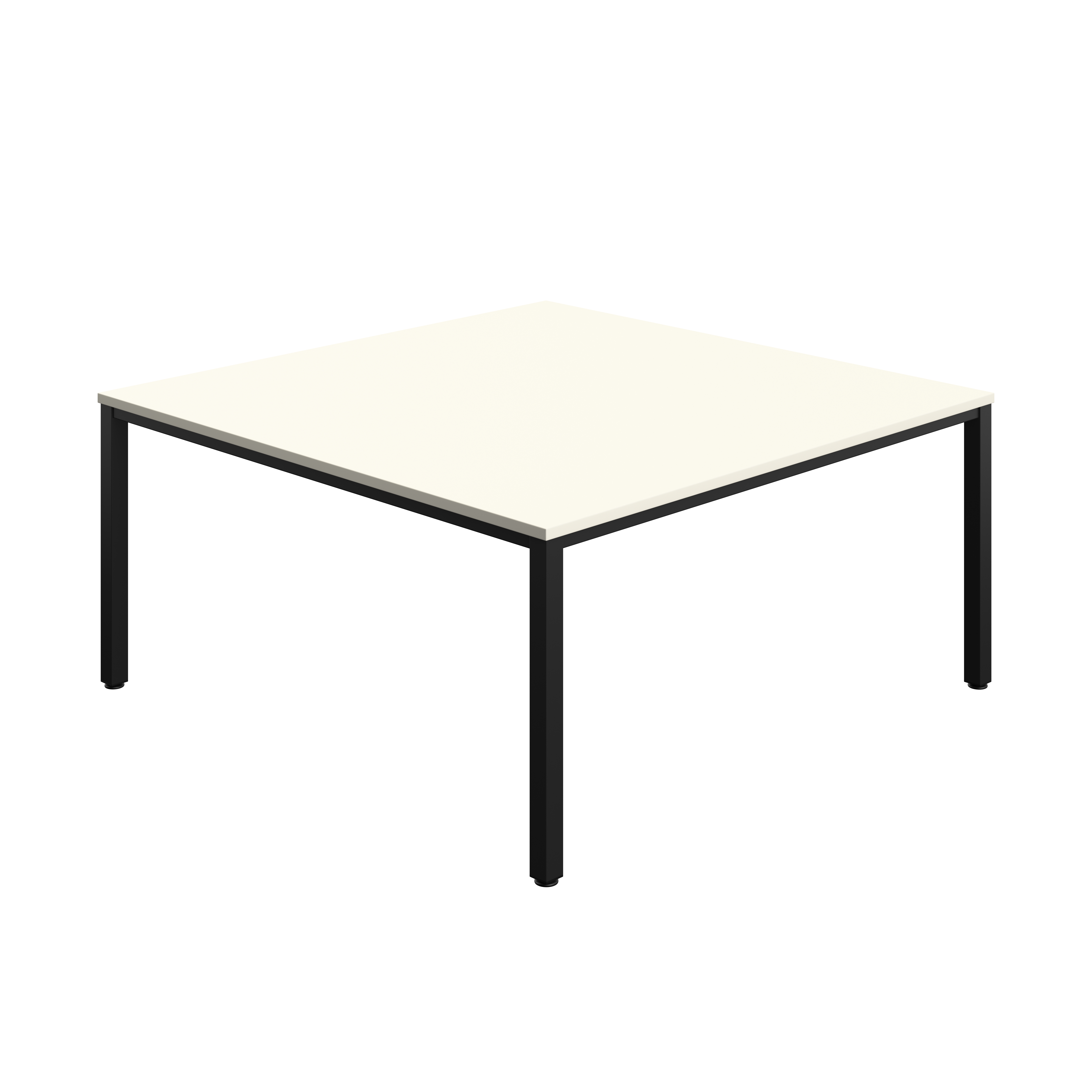 Fraction Infinity Square Meeting Table (FSC) | 1600 X 1600 | White/Black