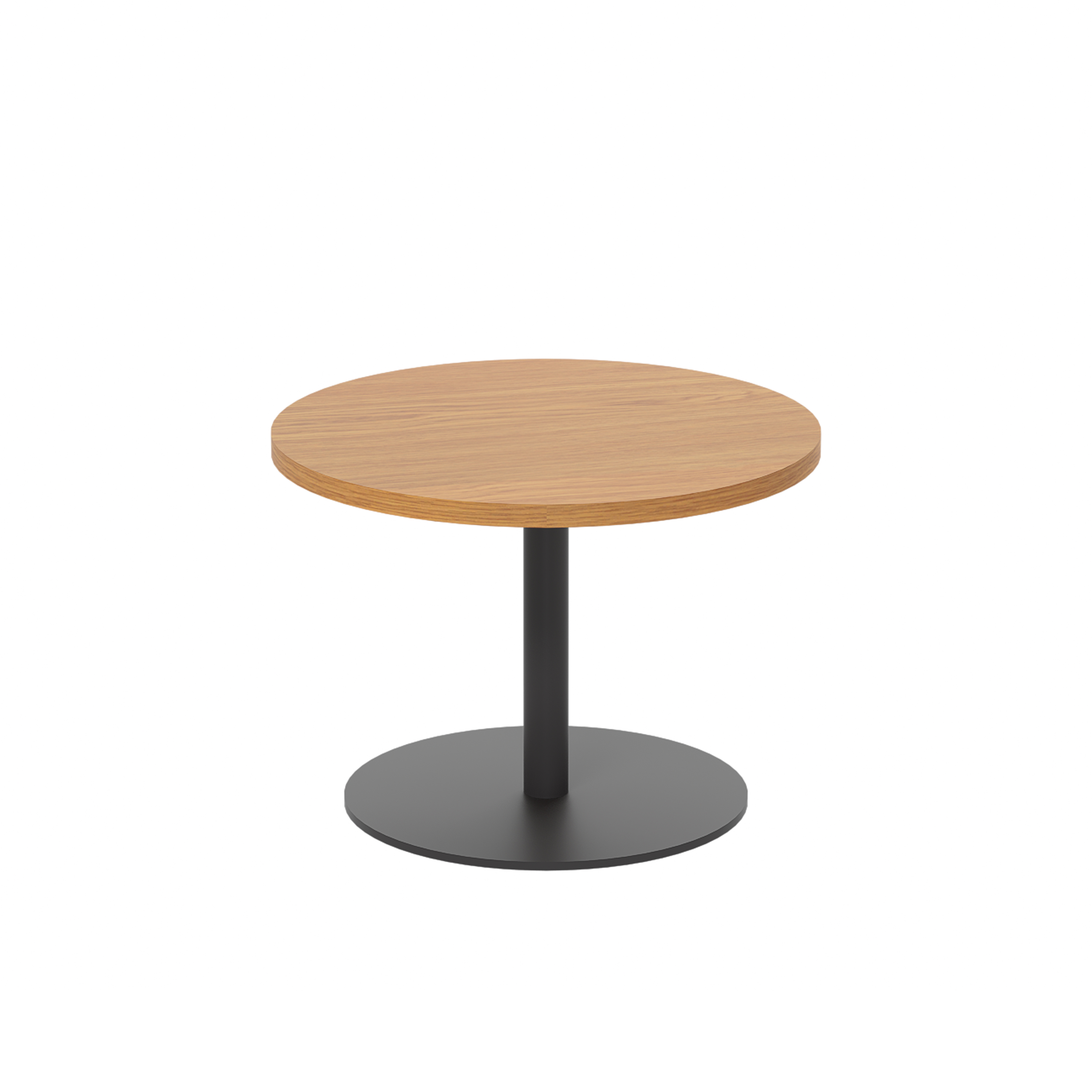 Contract Table Low (FSC) | 600mm | Nova Oak/Black thumbnail 3