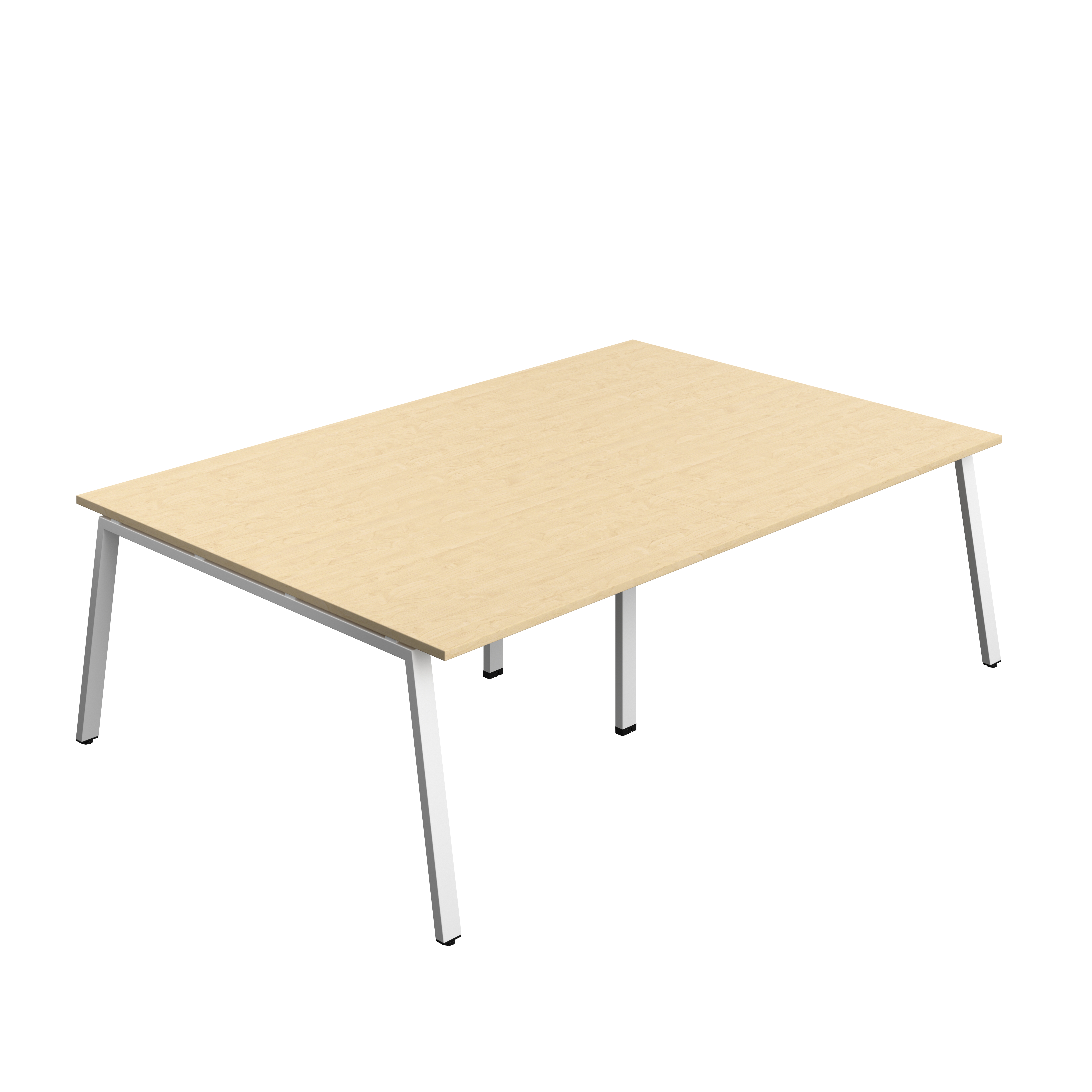 Synergy Meeting Table (FSC) : A-Frame Leg : 2400 | 1600 | Maple/White