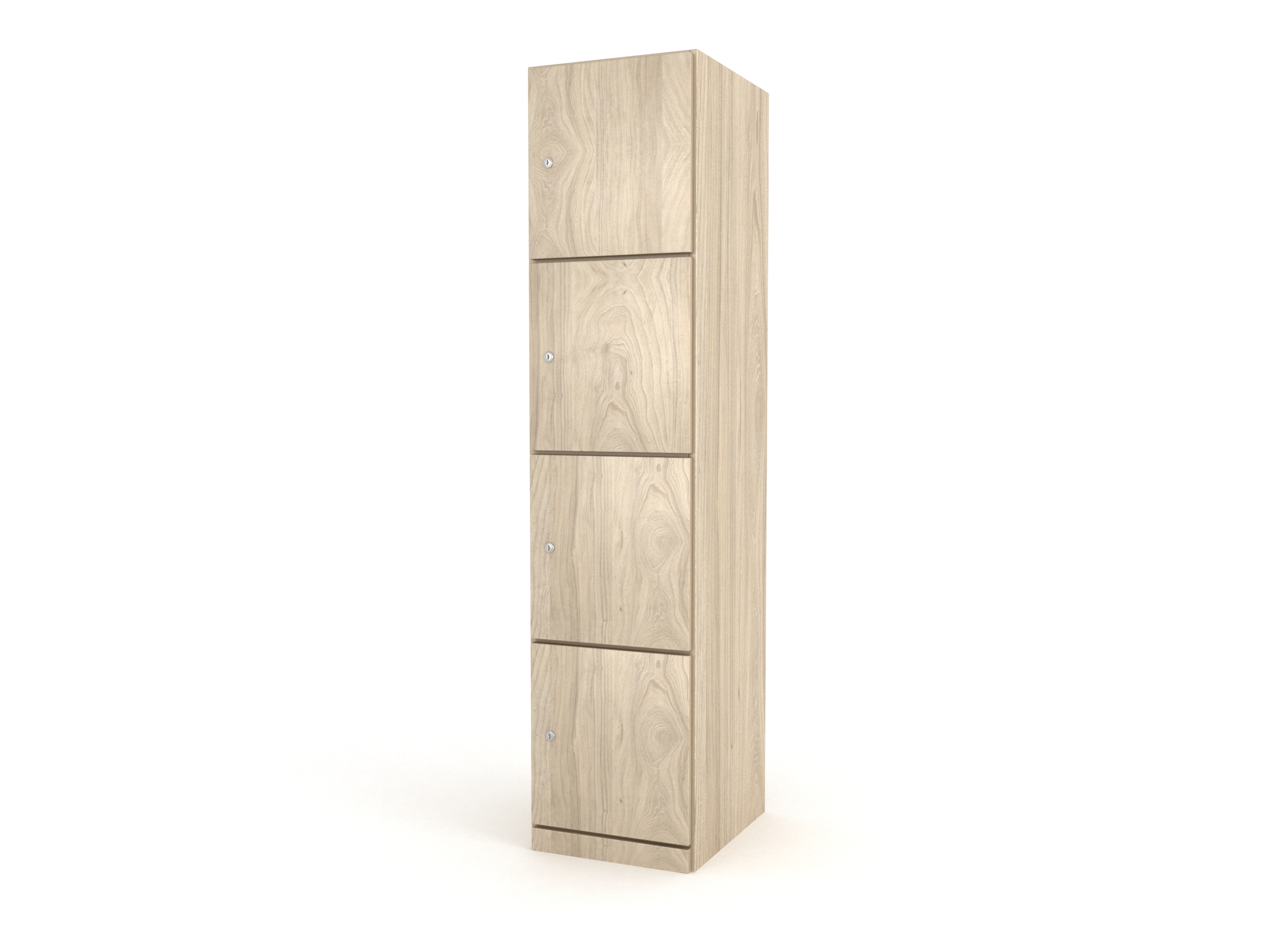 Wooden Locker | 4 Door | 1800mm Tall | Unlimited