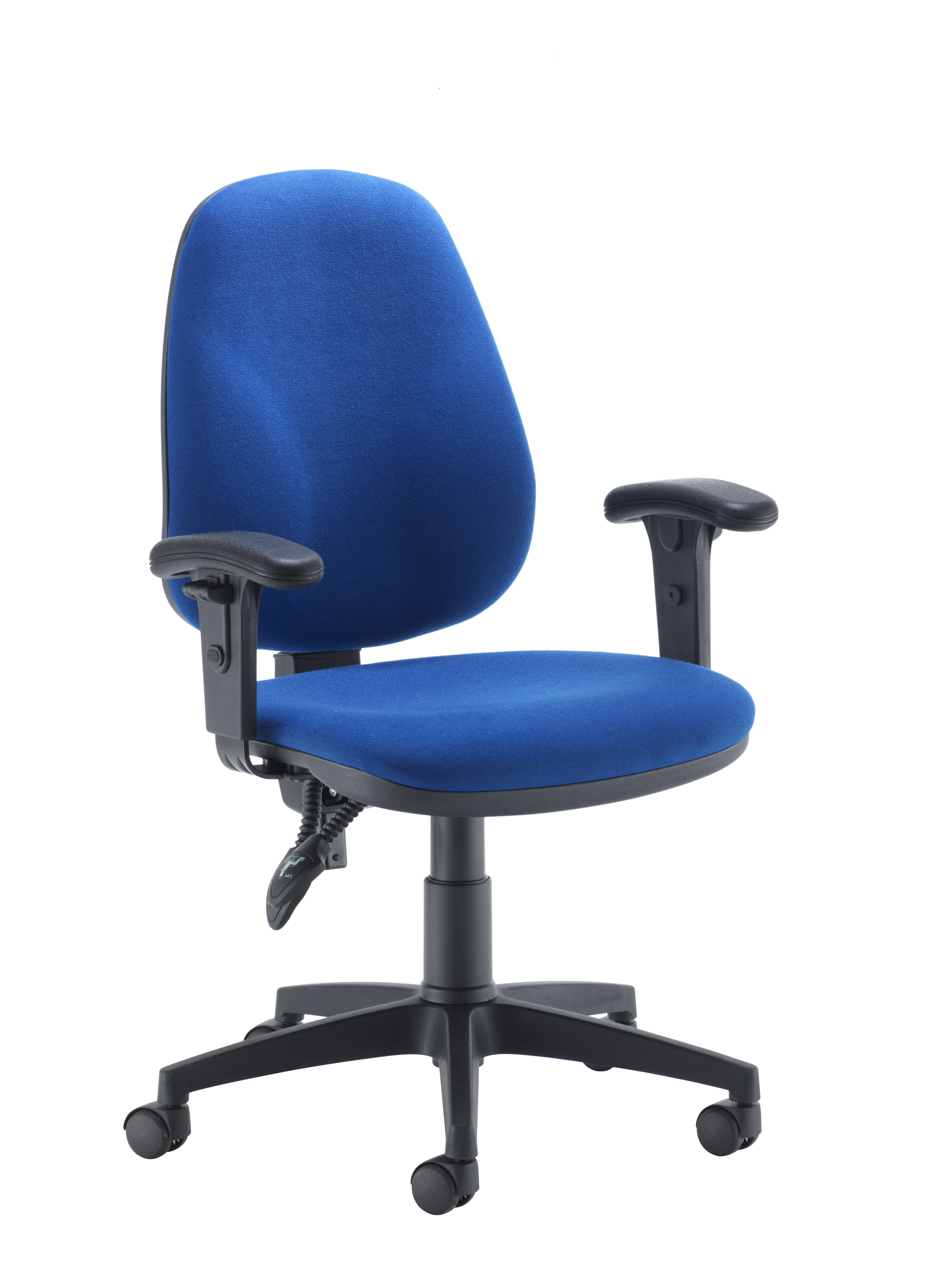 Concept+Operator+Chair+High-Back+Adjustable+Arms+Royal+Blue