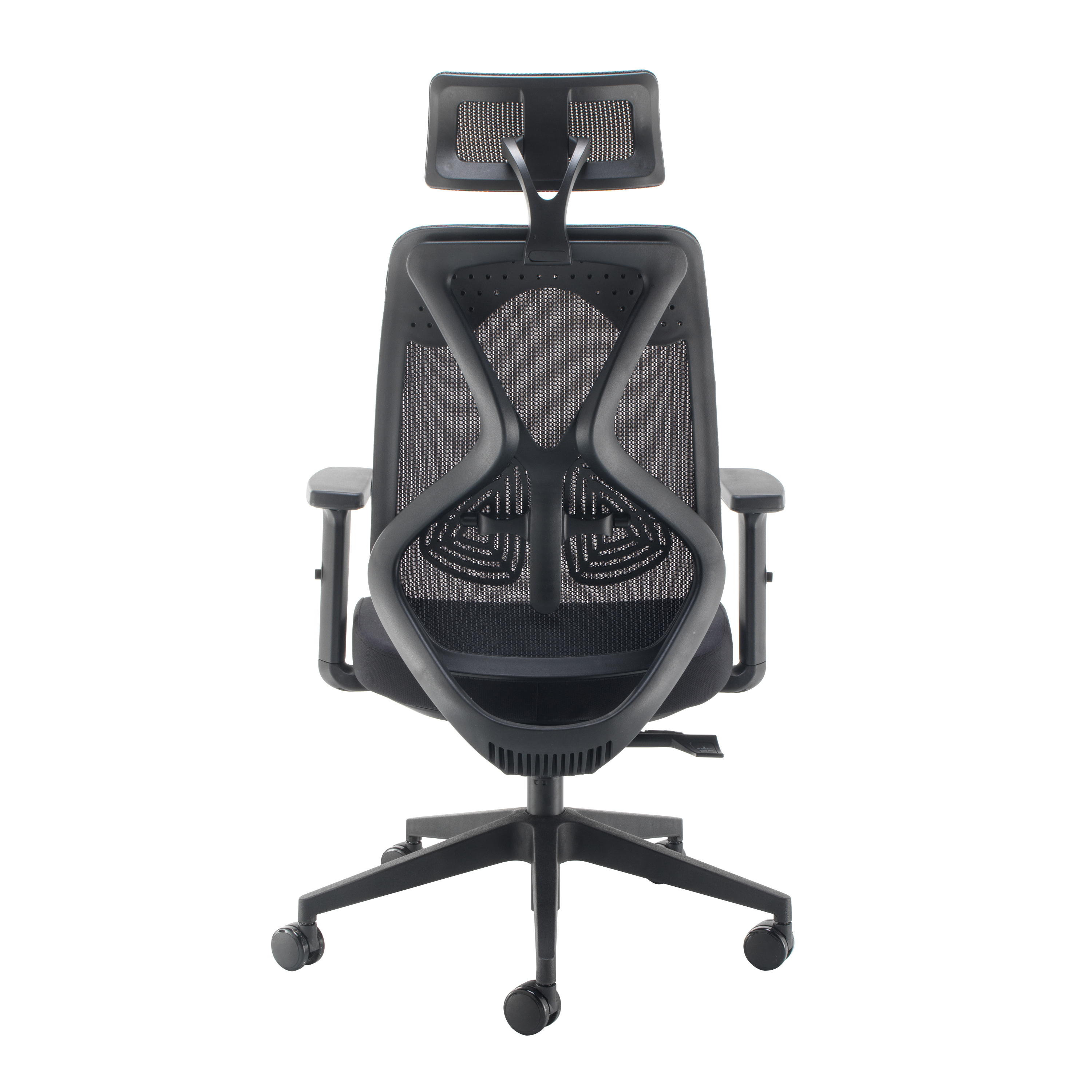 Maldini High Back Office Chair | Black/Black thumbnail 5