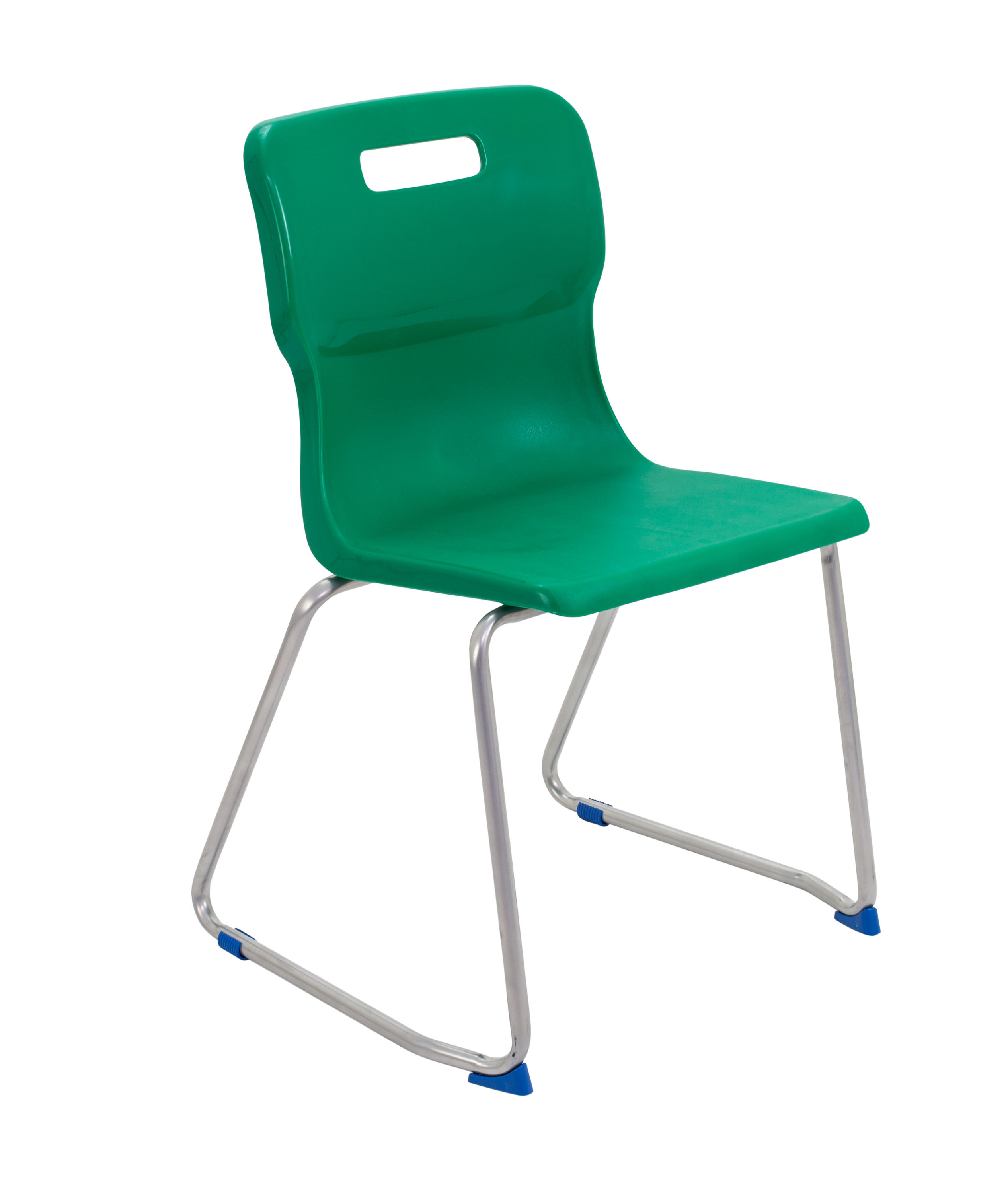 Titan+Skid+Base+Chair+Size+6+Green