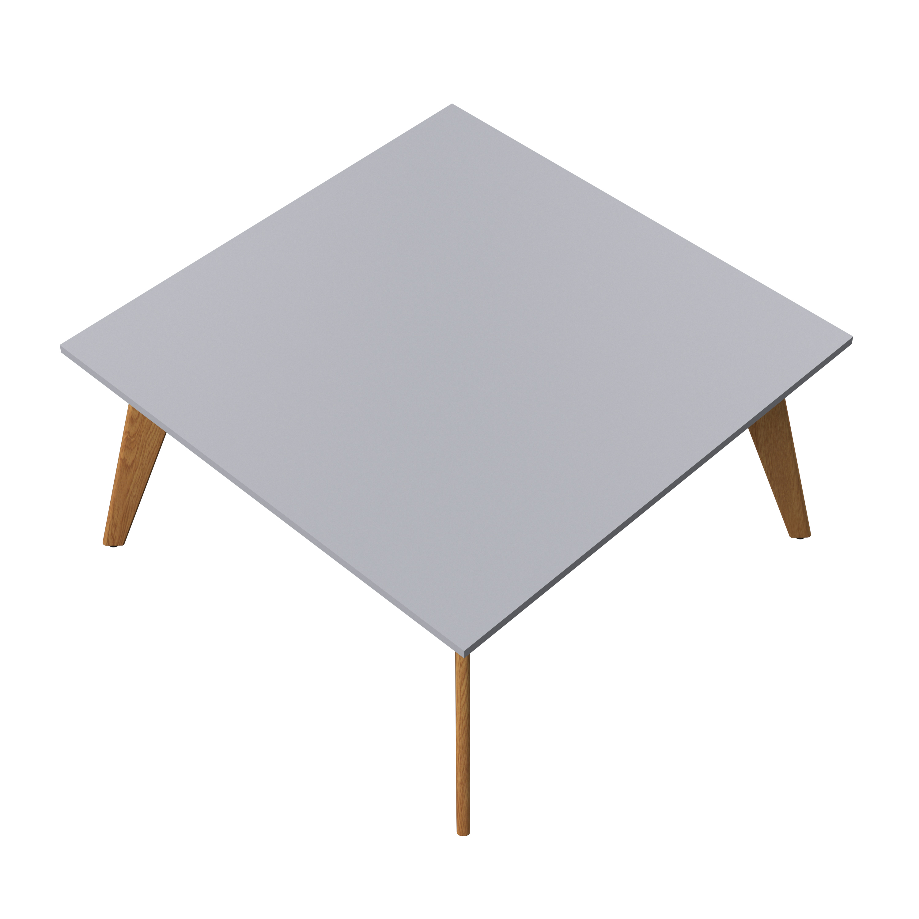 Plateau Square Table (FSC) | 1400mm | Grey thumbnail 3