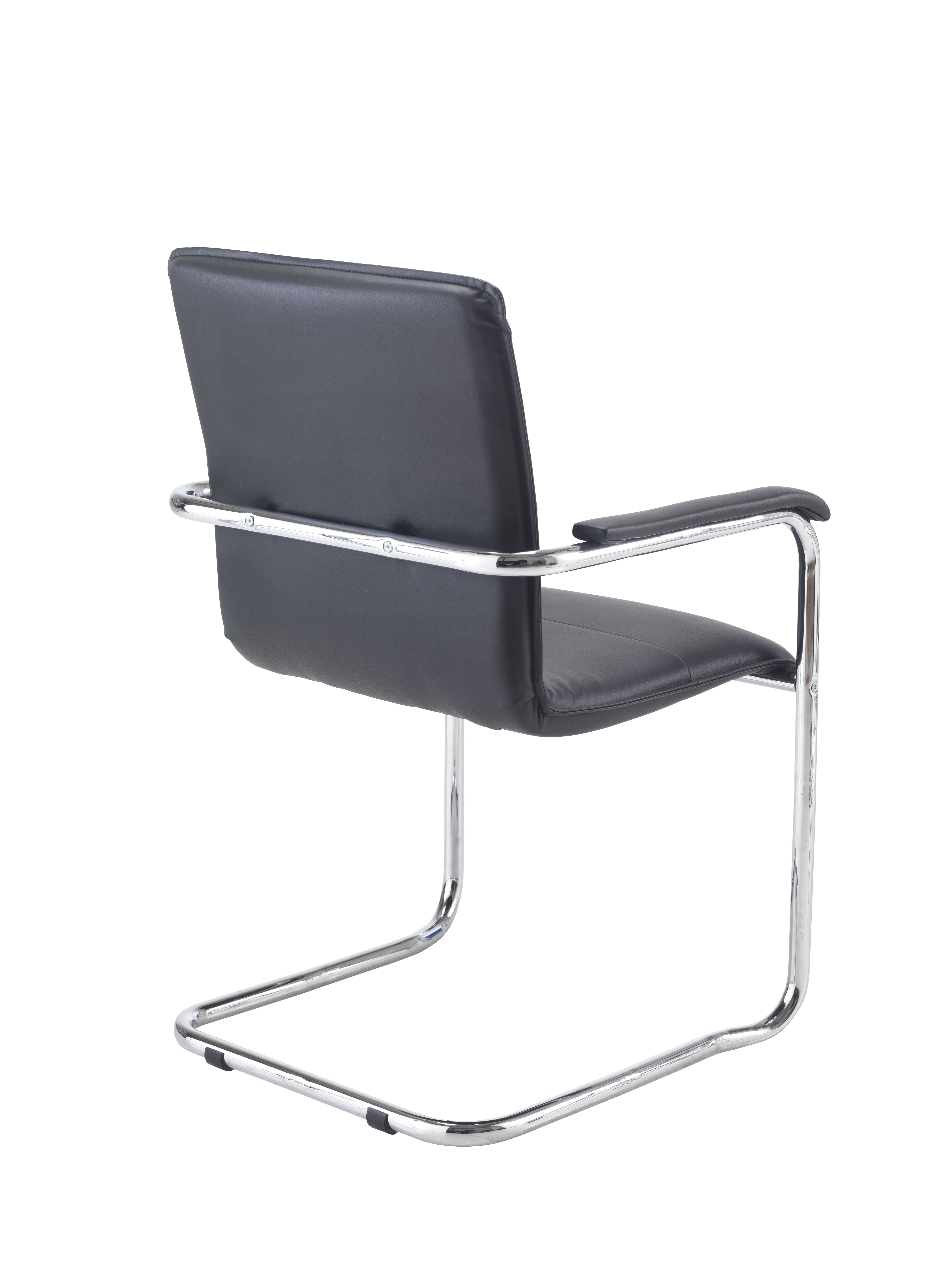 Pavia Visitor Chair | Black PU thumbnail 4