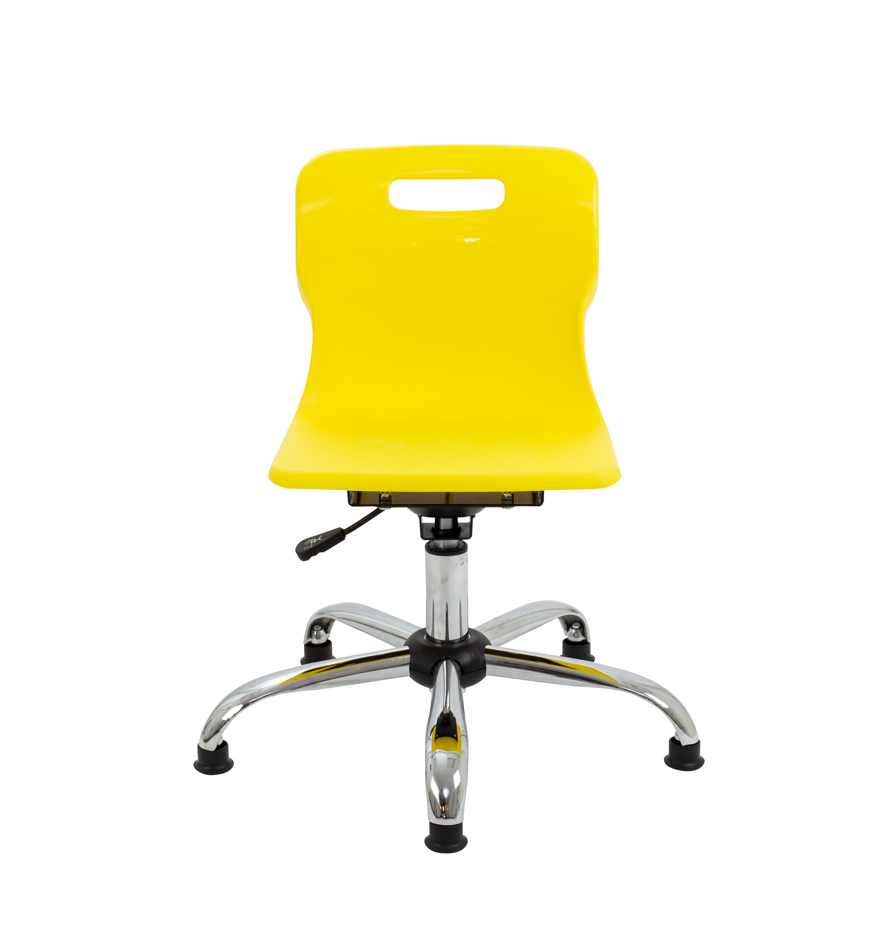 Titan Swivel Junior Chair with Chrome Base and Glides thumbnail 2